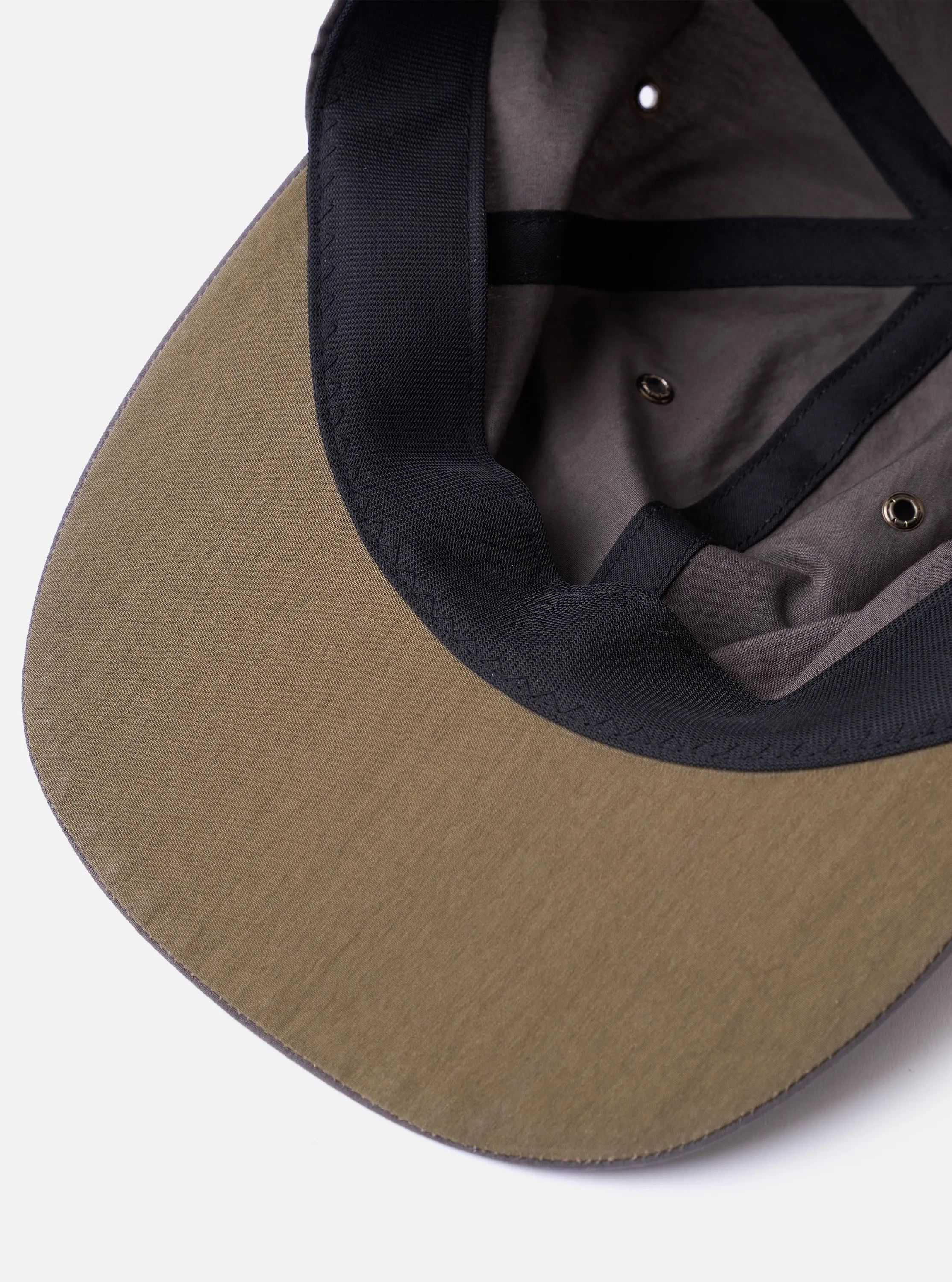 cableami® Grey/Olive Cotton/Nylon B.B Cap sold by Universal Works product image thumbnail 3