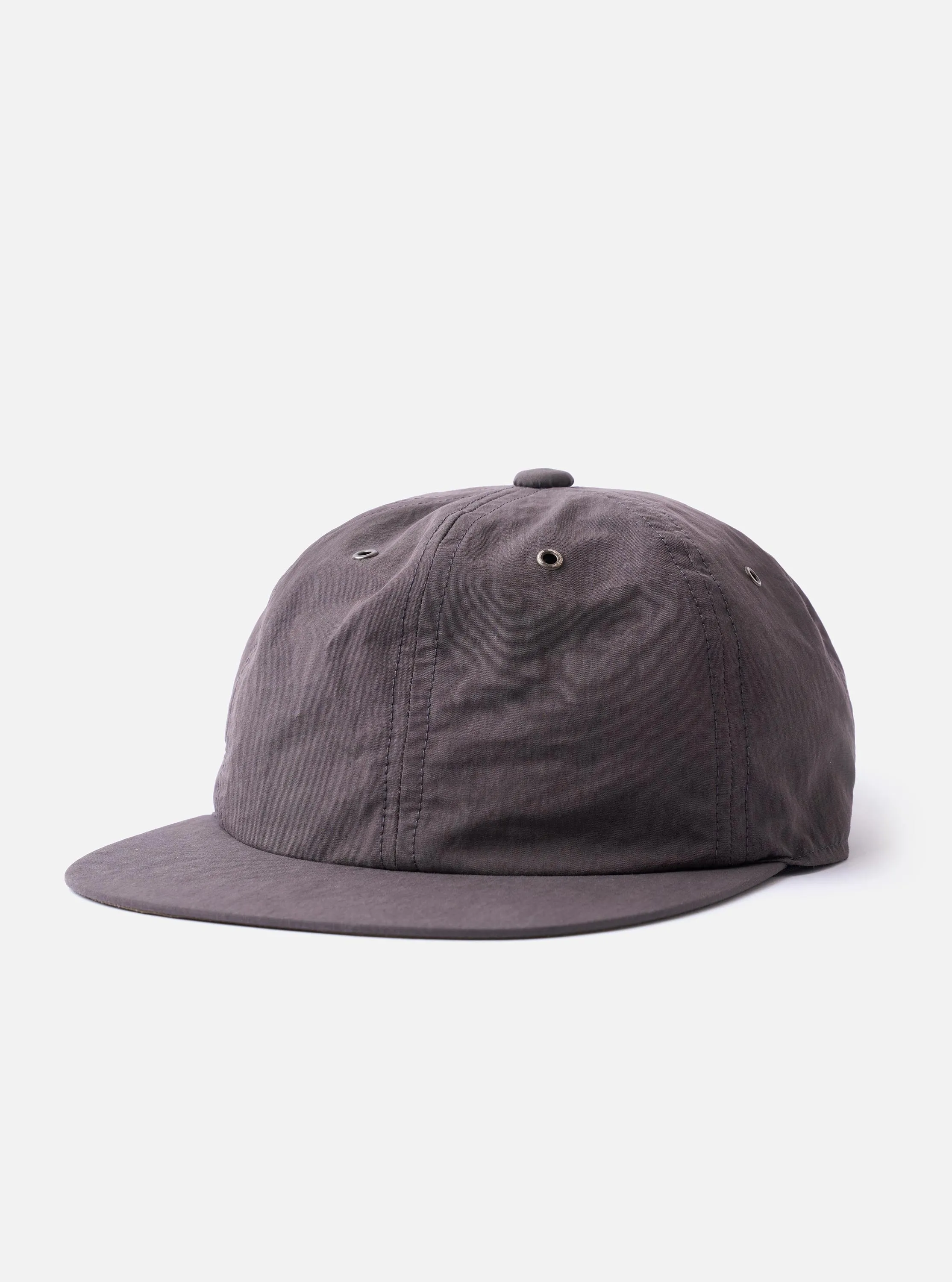 cableami® Grey/Olive Cotton/Nylon B.B Cap sold by Universal Works