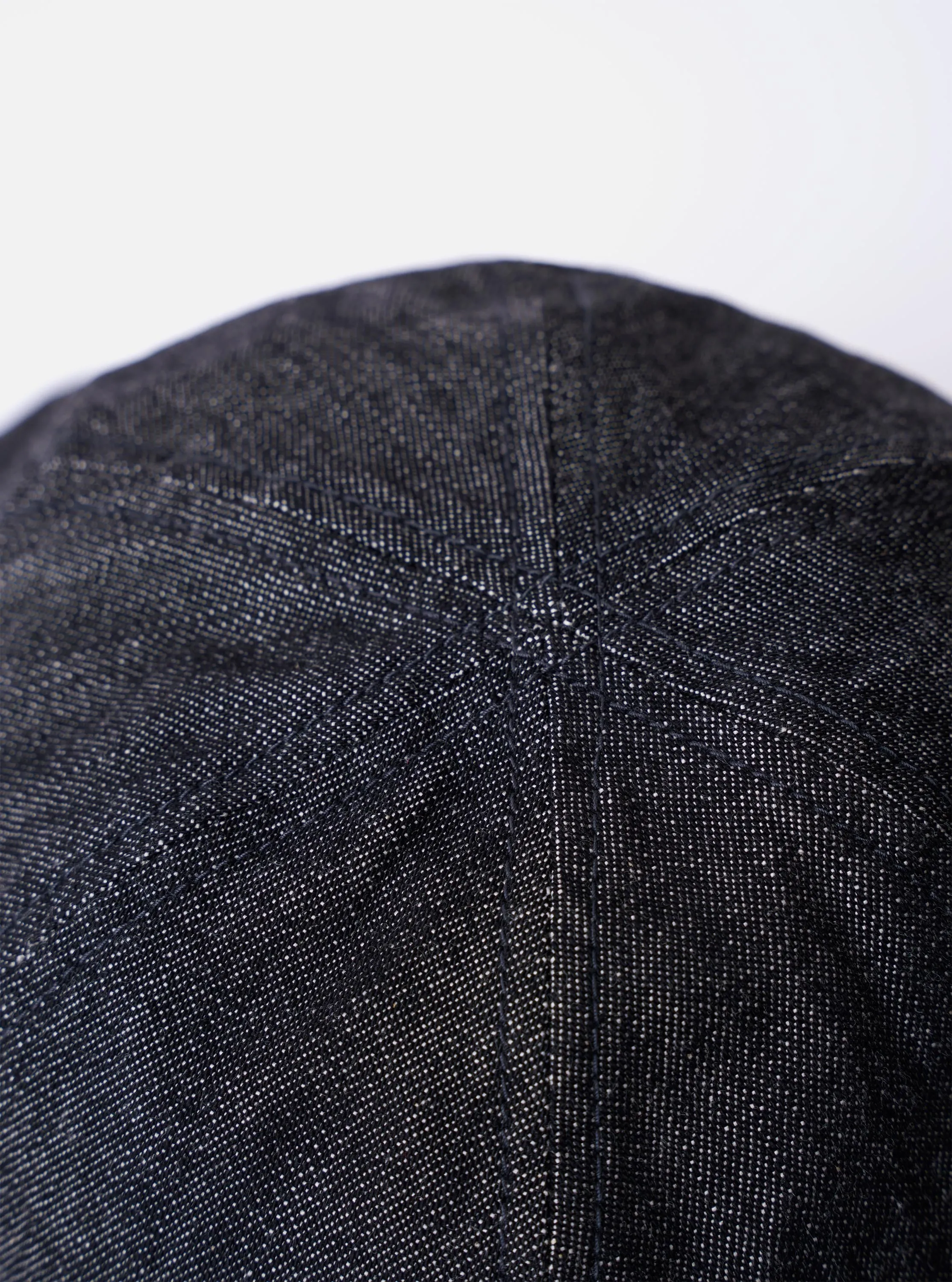 cableami® Black 10oz Denim Metro Hat sold by Universal Works product image thumbnail 3