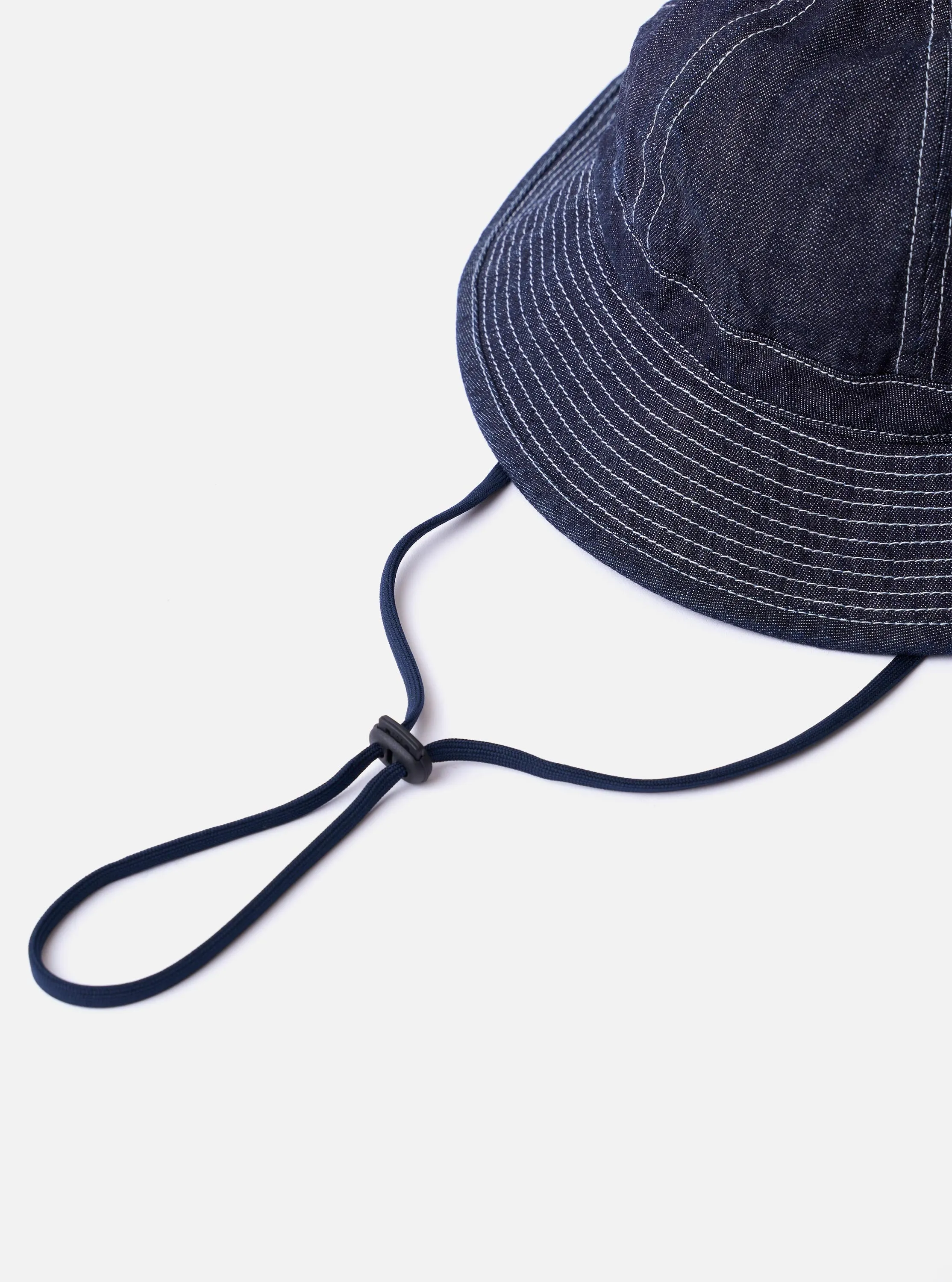 cableami® Indigo 10oz Denim Metro Hat sold by Universal Works product image thumbnail 4