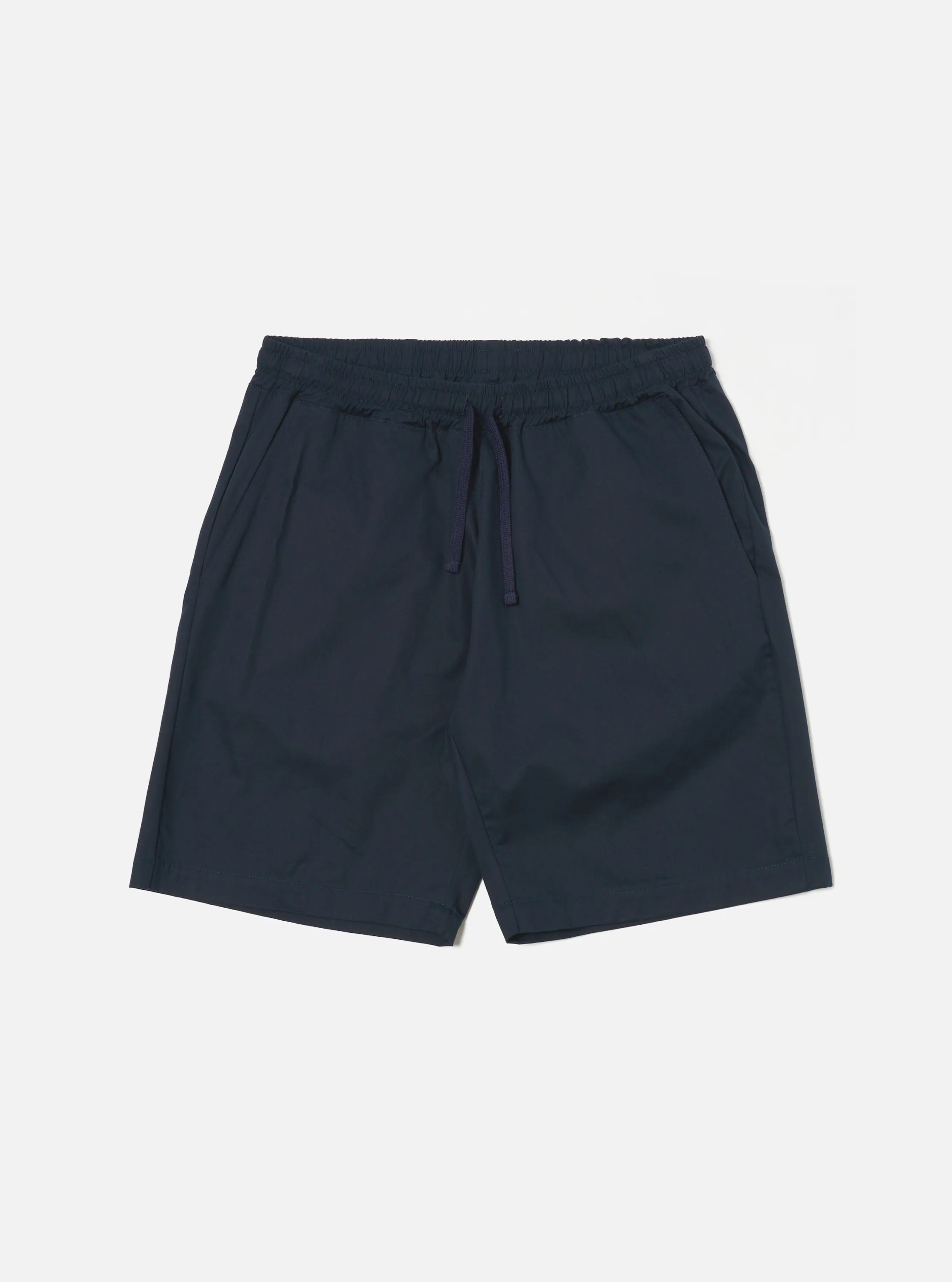 Navy Military Cotton Simple Short sold by Universal Works