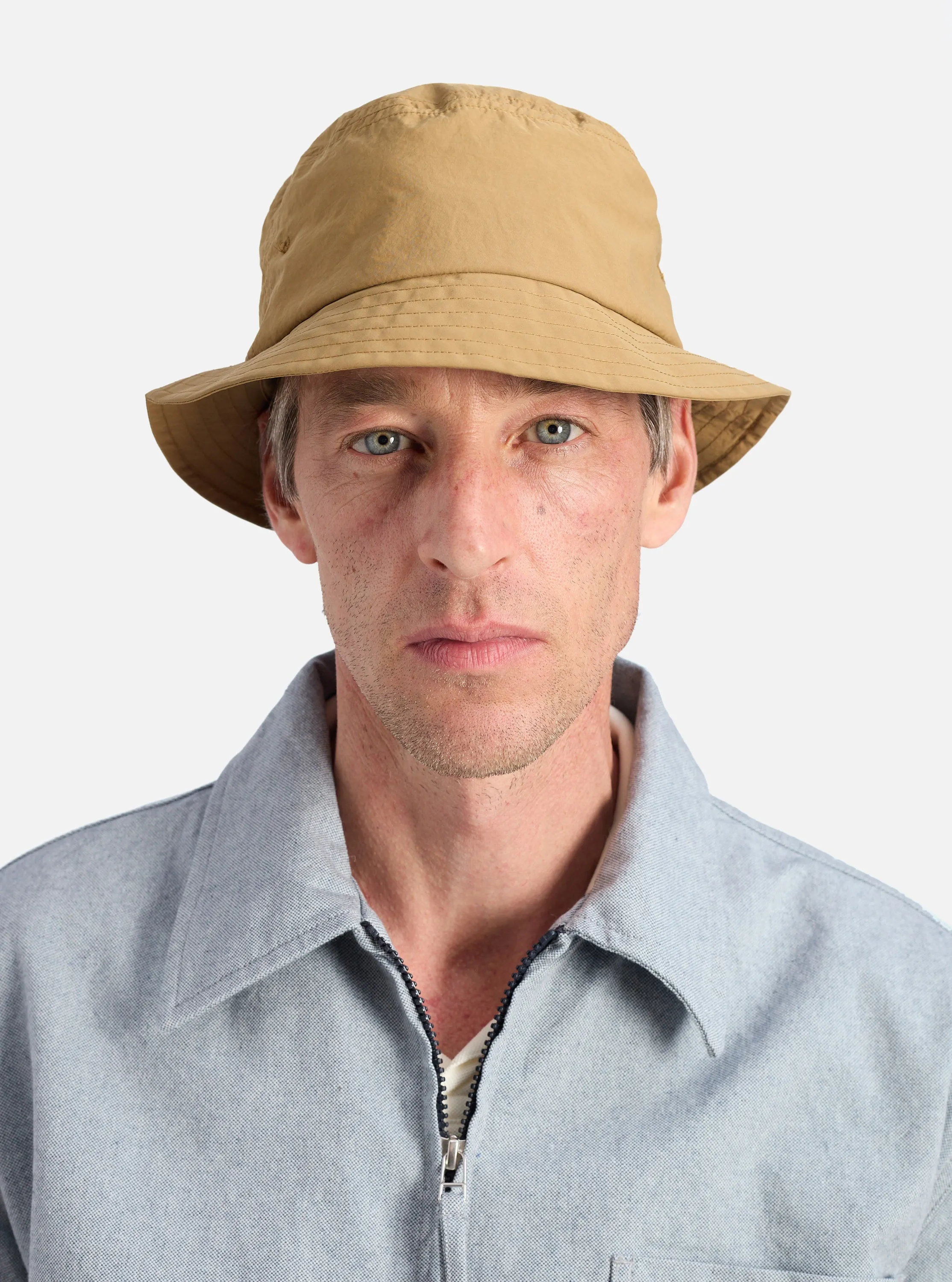 Dark Sand Peach Recycled Nylon Beach Hat sold by Universal Works product image thumbnail 2