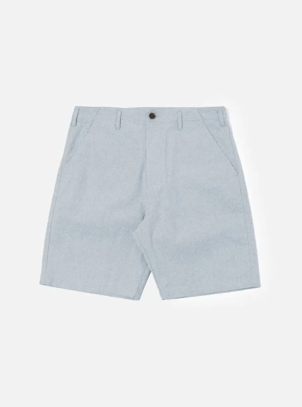 Indigo Reworked Jean Cloth Alva Short made by Universal Works