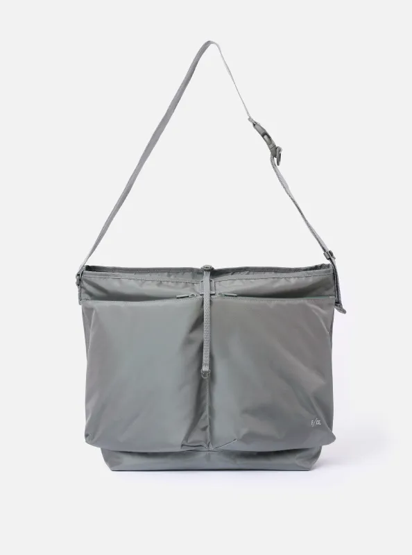 F/CE.® Foliage Green Recycled Nylon 420 re/cor Courier Shoulder Bag made by Universal Works