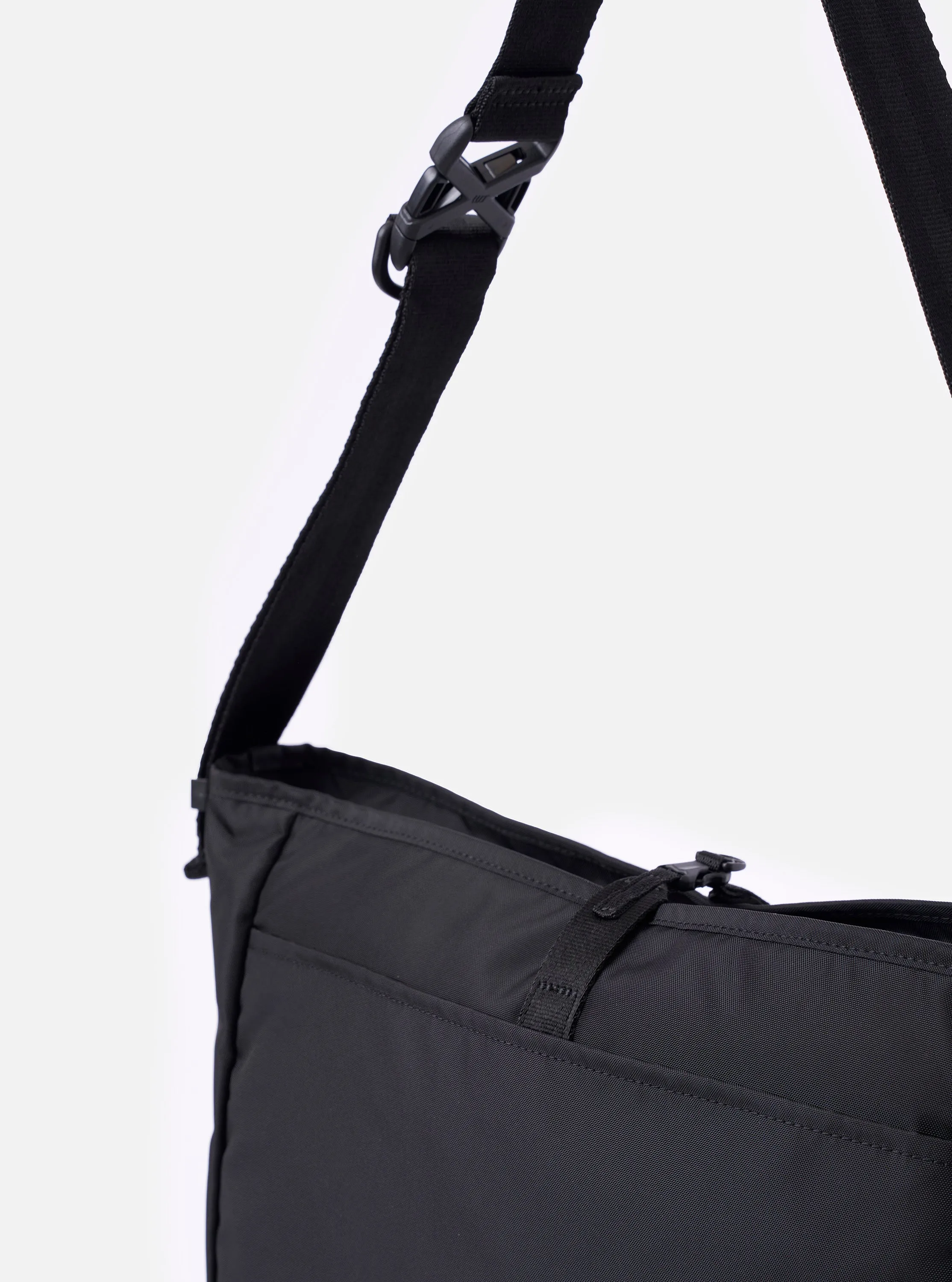 F/CE.® Black Recycled Nylon 420 re/cor Courier Shoulder Bag sold by Universal Works product image thumbnail 4