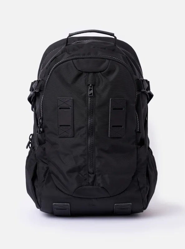 F/CE.® Black Recycled Nylon 420 re/cor Travel Backpack made by Universal Works