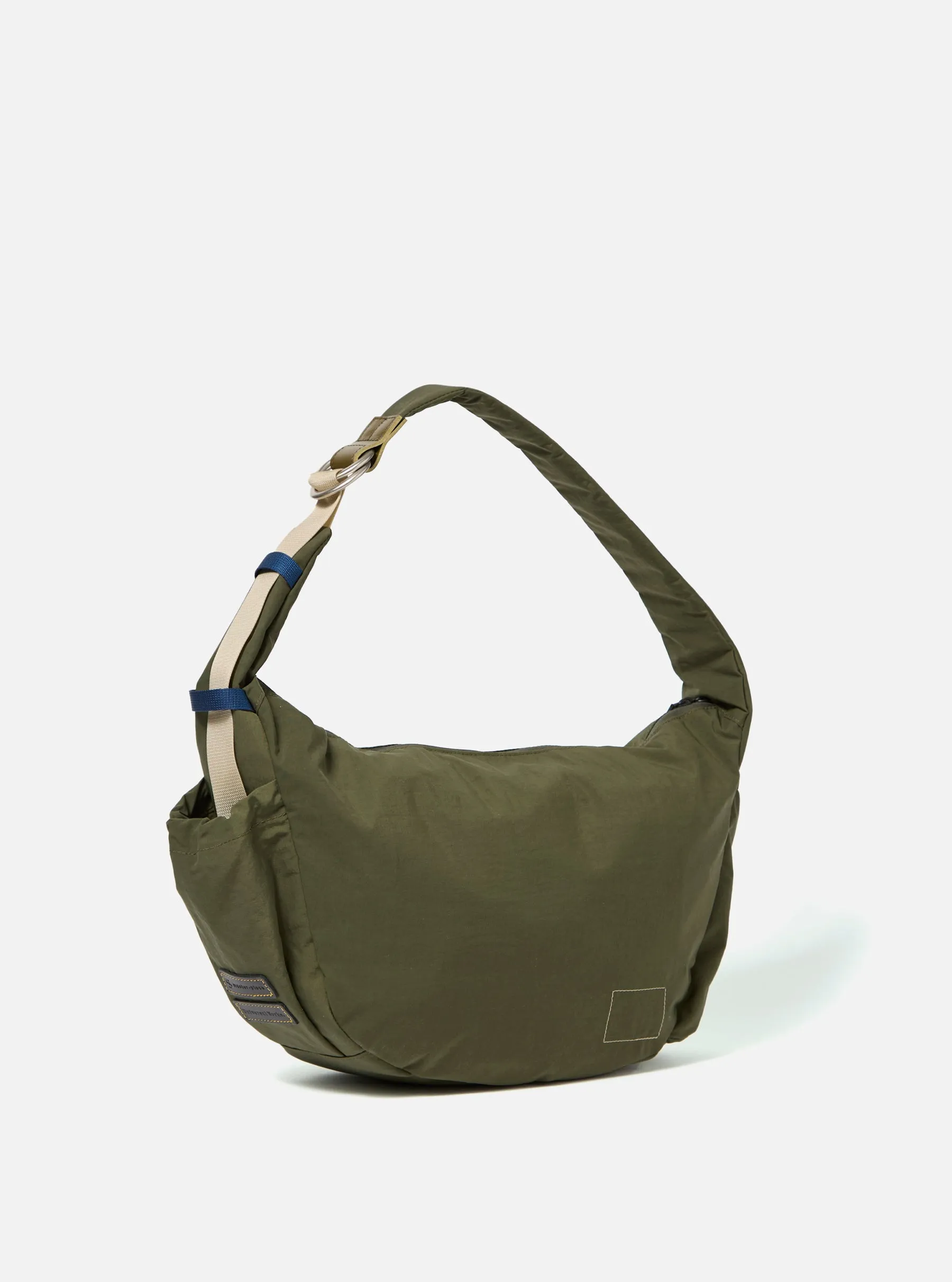 master-piece x Universal Works Olive Medium Canvas Shoulder Bag sold by Universal Works product image thumbnail 4