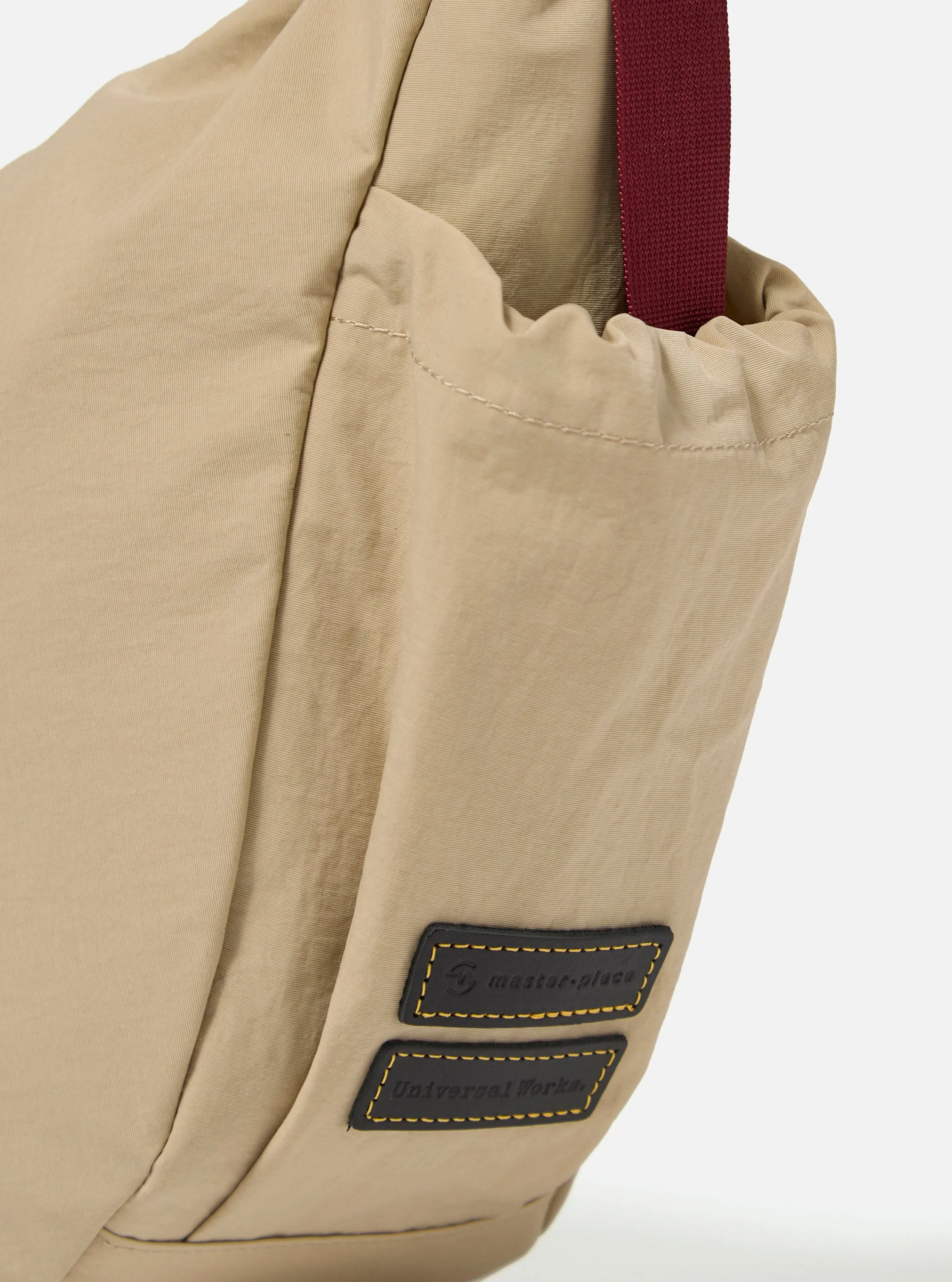master-piece x Universal Works Beige Medium Canvas Shoulder Bag sold by Universal Works product image thumbnail 3