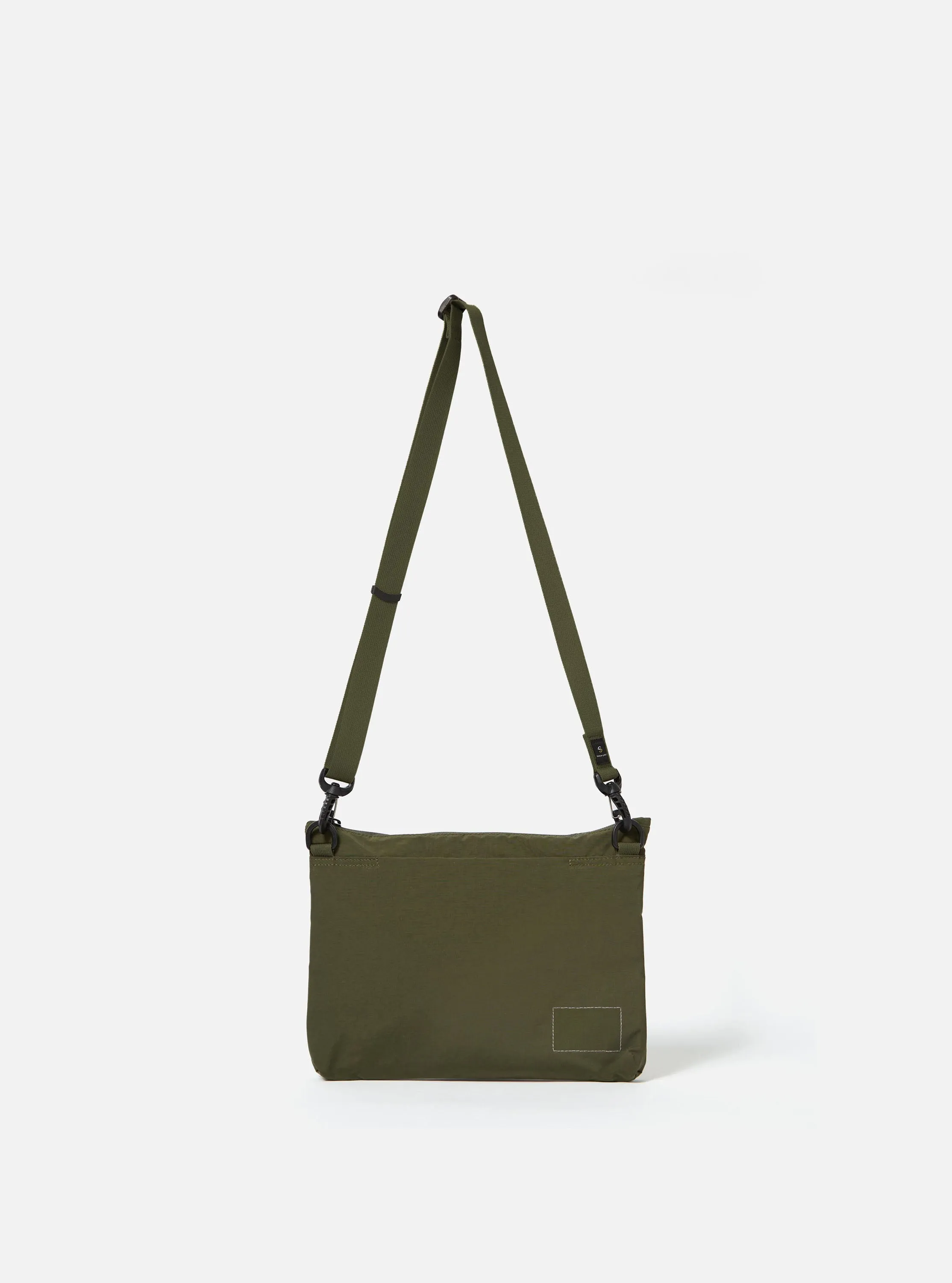 master-piece x Universal Works Olive Canvas Sacoche sold by Universal Works product image thumbnail 4