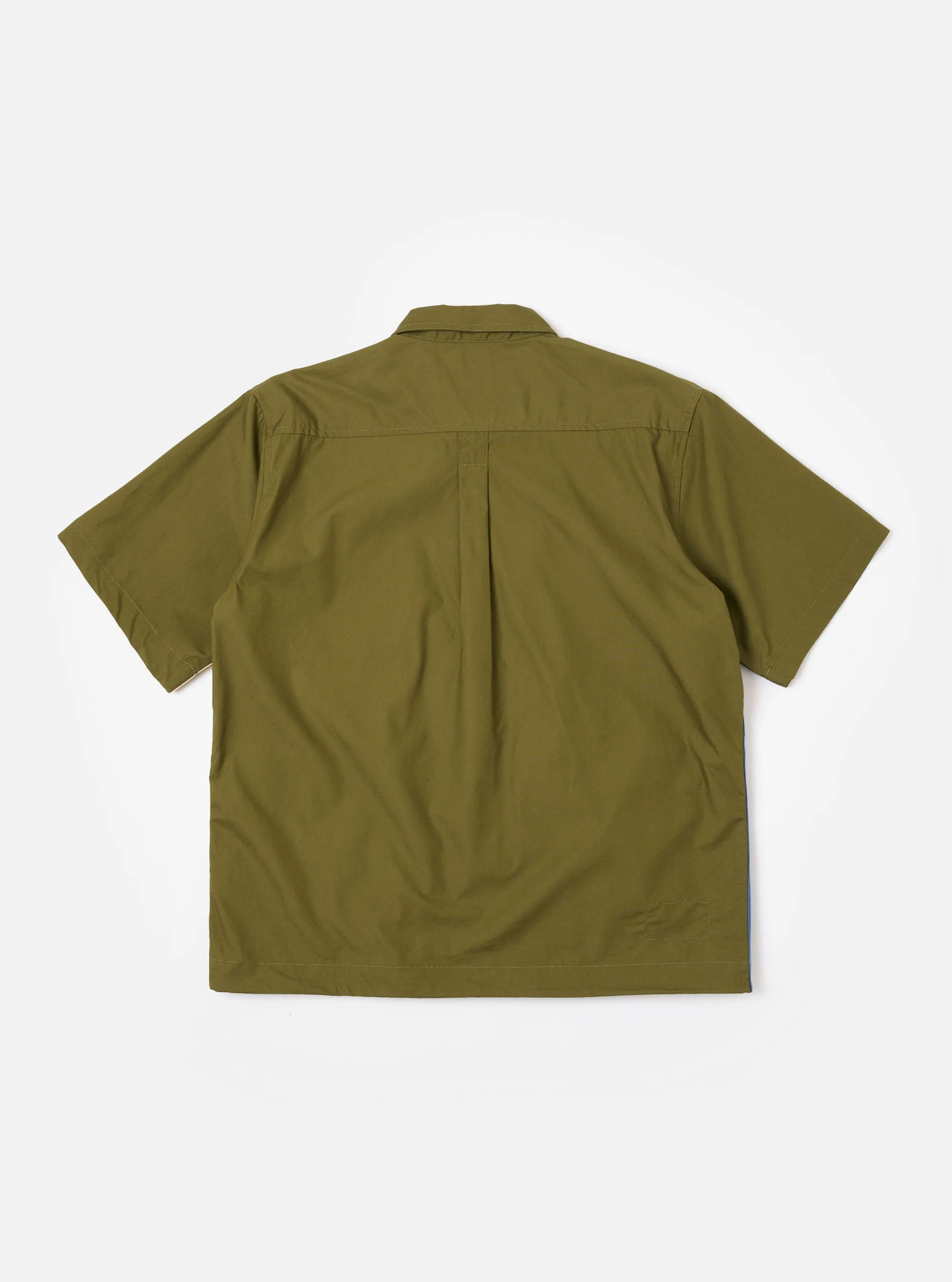 master-piece x Universal Works Olive Recycled Poly Tech Tech Overshirt sold by Universal Works product image thumbnail 5