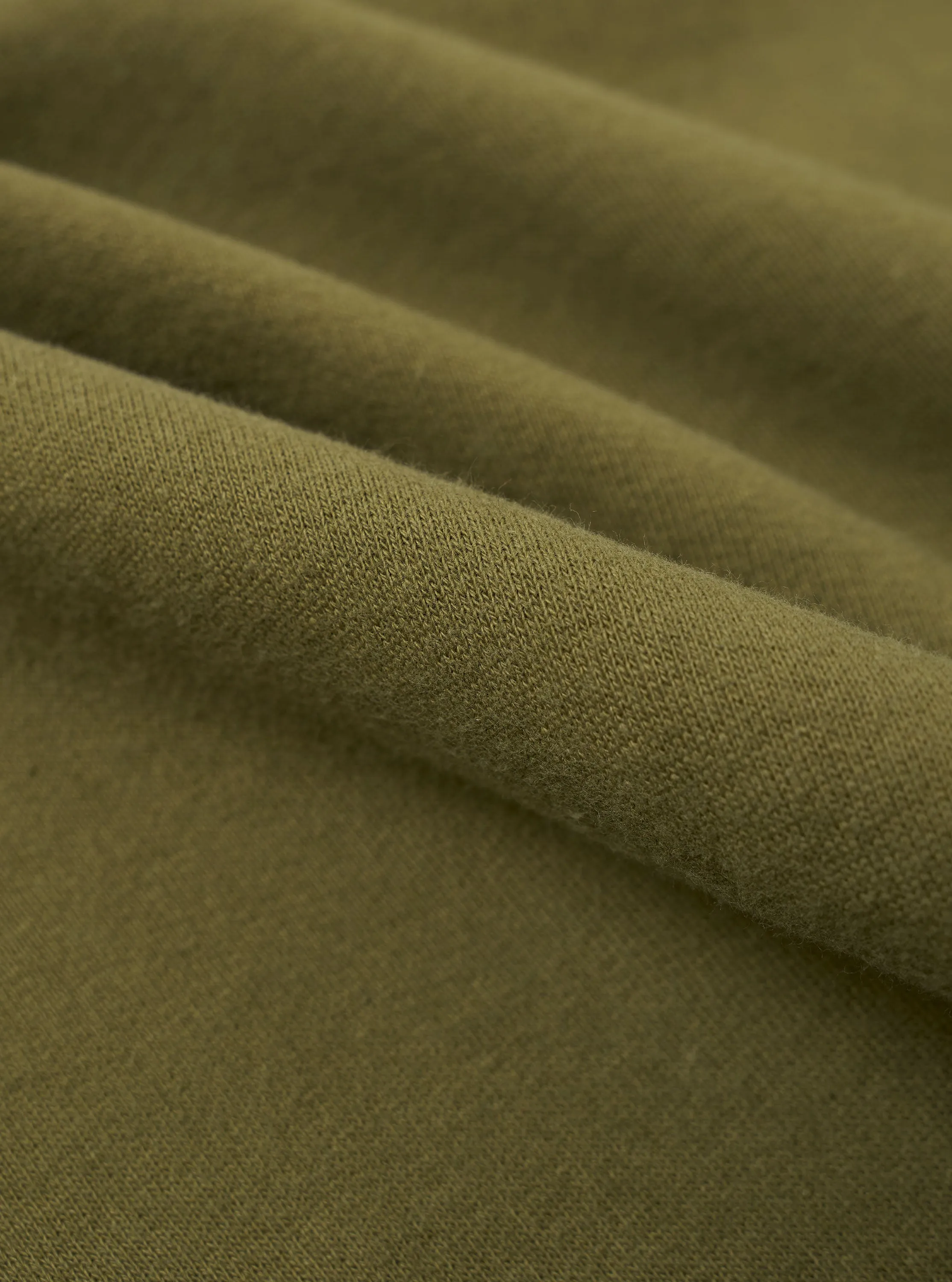 master-piece x Universal Works Olive Brush Back Sweat S/S Billy Sweat sold by Universal Works product image thumbnail 4