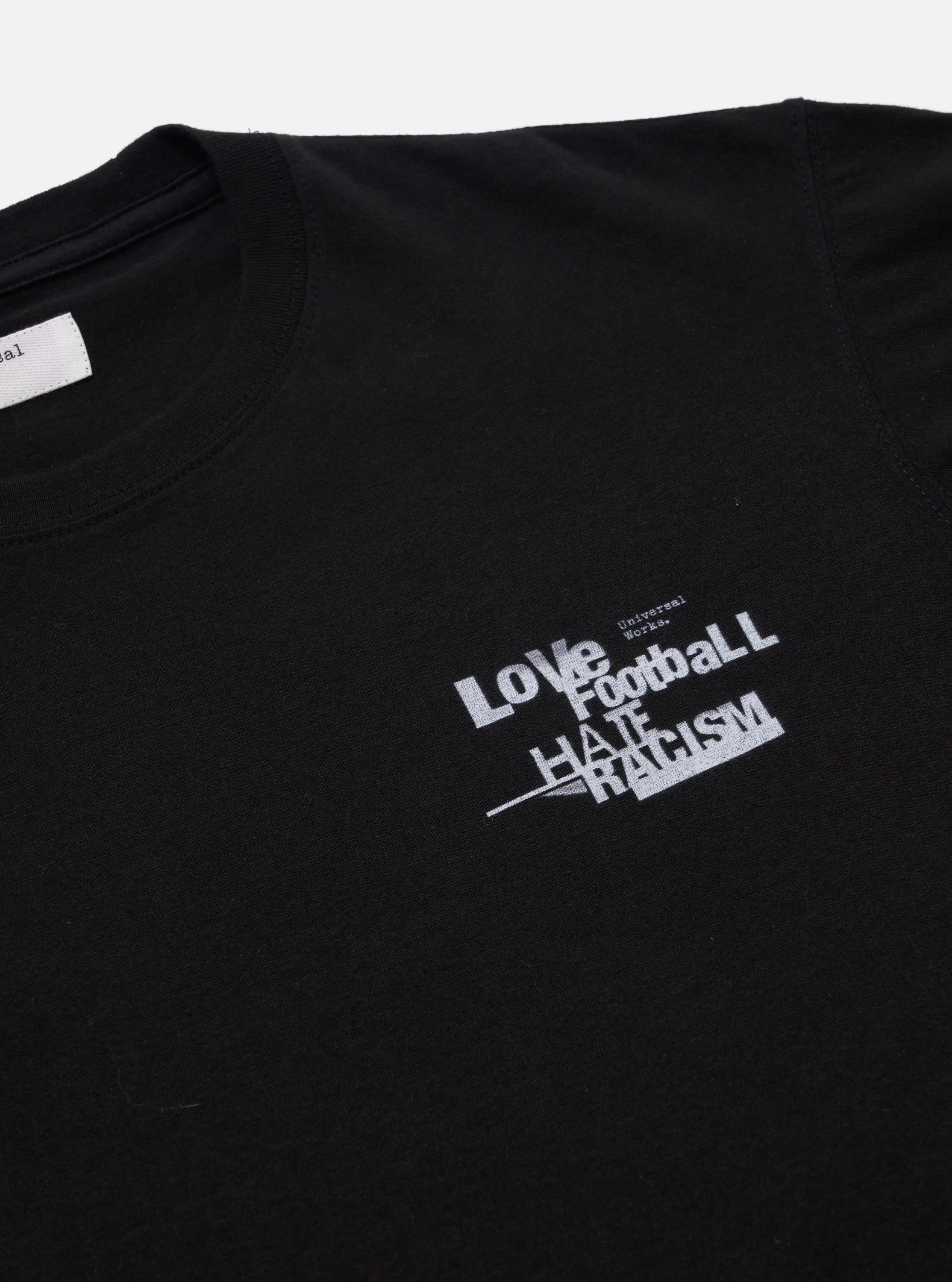 Black Love Football Jersey Print Tee sold by Universal Works product image thumbnail 3