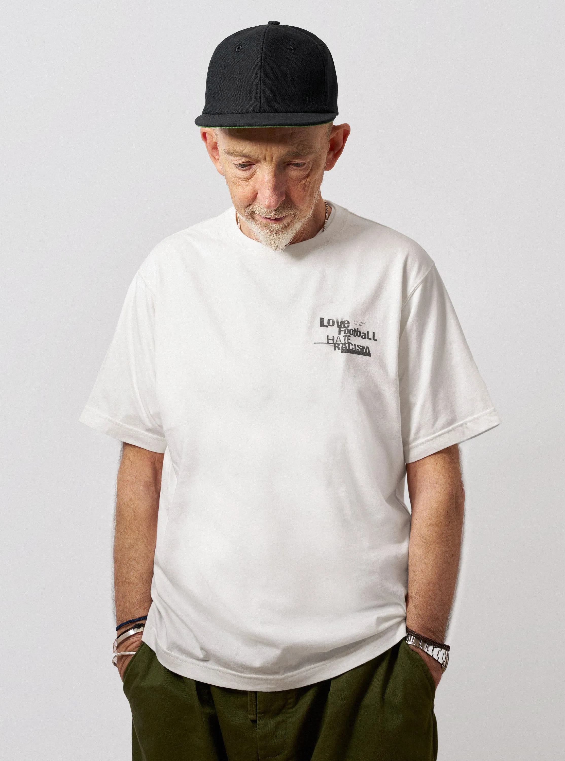 Ecru Love Football Jersey Print Tee sold by Universal Works product image thumbnail 2