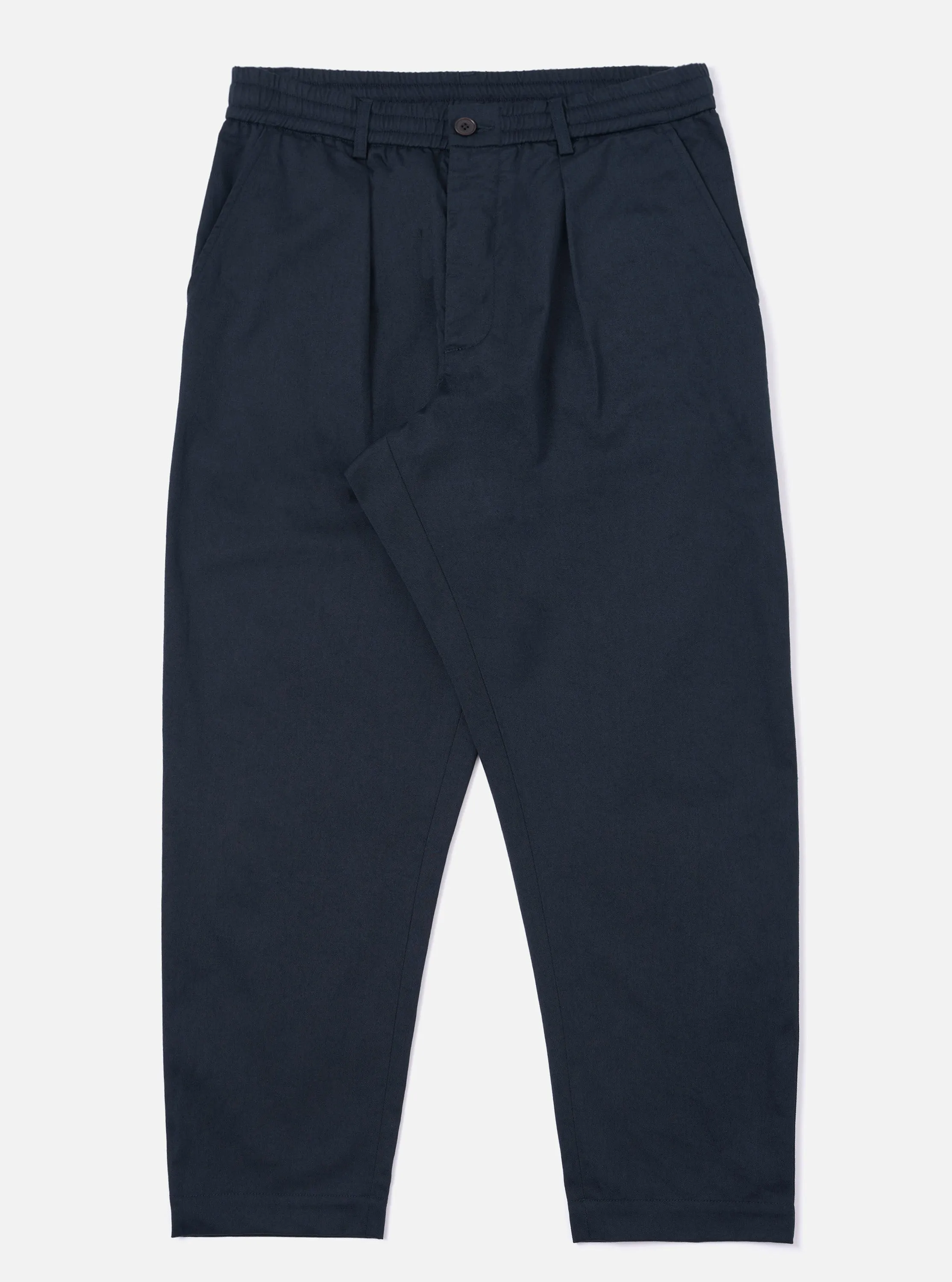 Navy Twill Oxford Pant sold by Universal Works