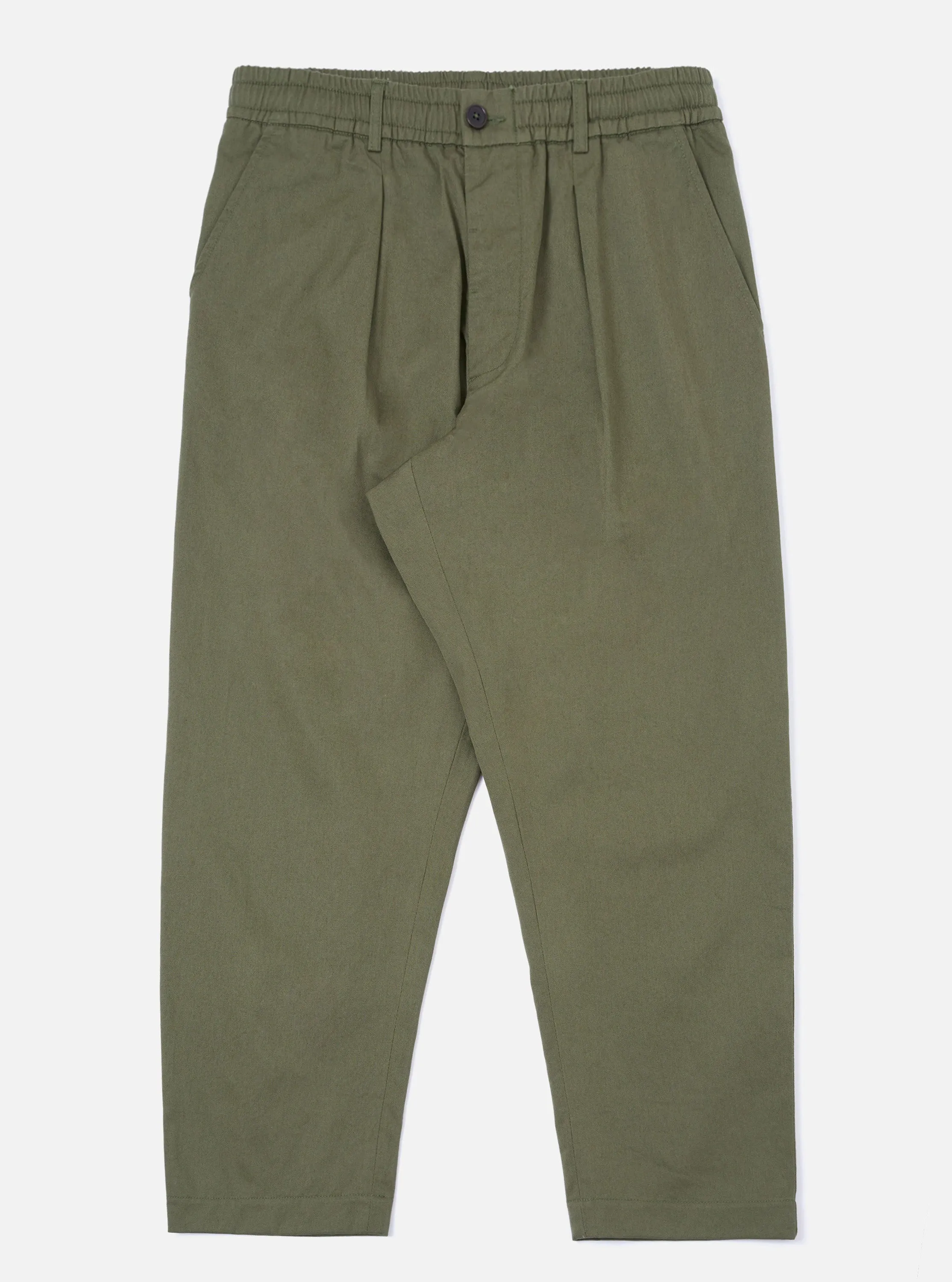 Light Olive Twill Oxford Pant sold by Universal Works
