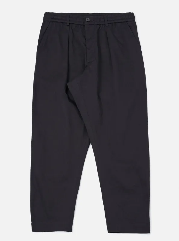 Black Twill Oxford Pant made by Universal Works