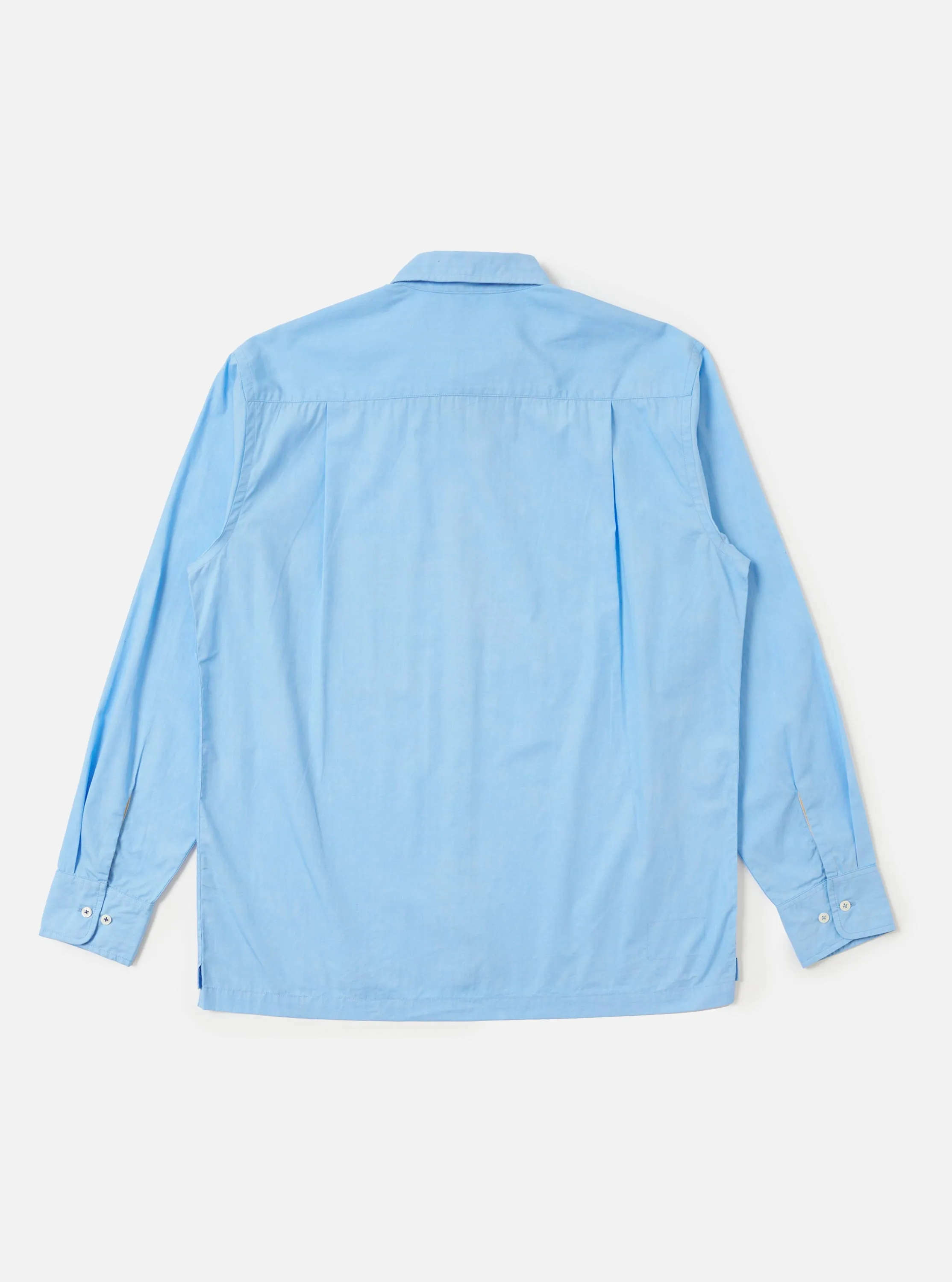 Pale Blue Broadcloth Lucky Shirt sold by Universal Works product image thumbnail 5