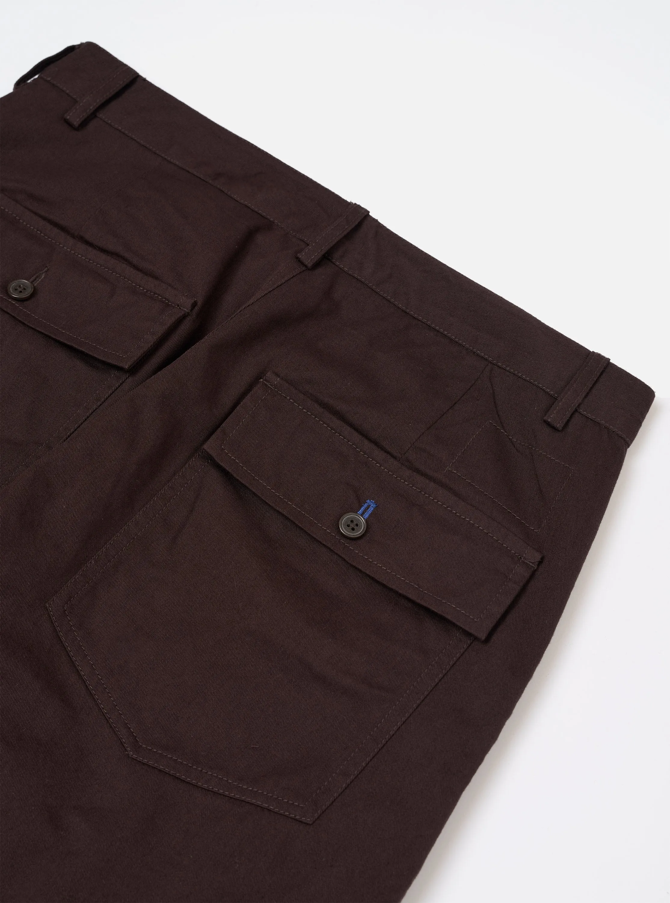 Brown Twill Dizzy Trouser sold by Universal Works product image thumbnail 4