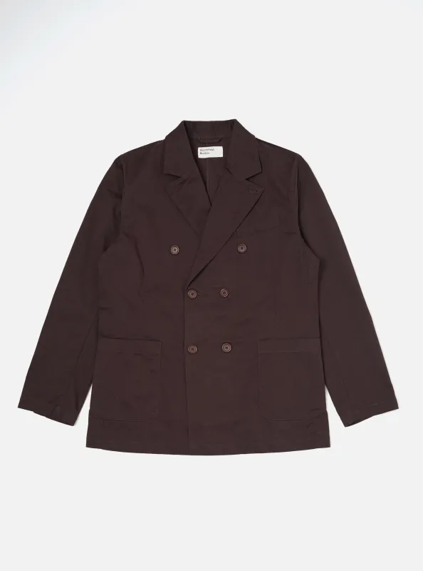 Brown Twill Manor Jacket made by Universal Works