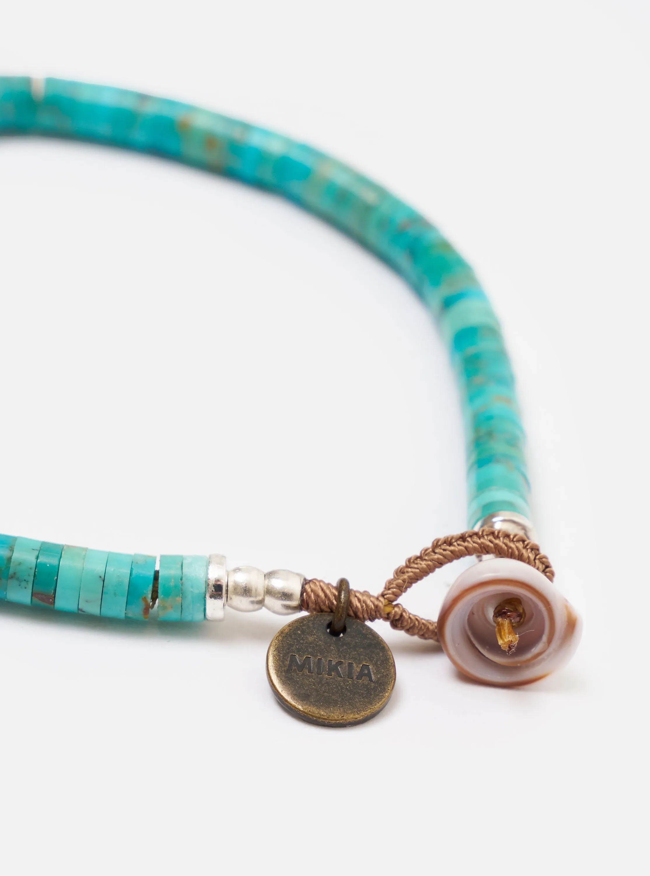 Mikia Turquoise Heishi Beads Bracelet sold by Universal Works product image thumbnail 2