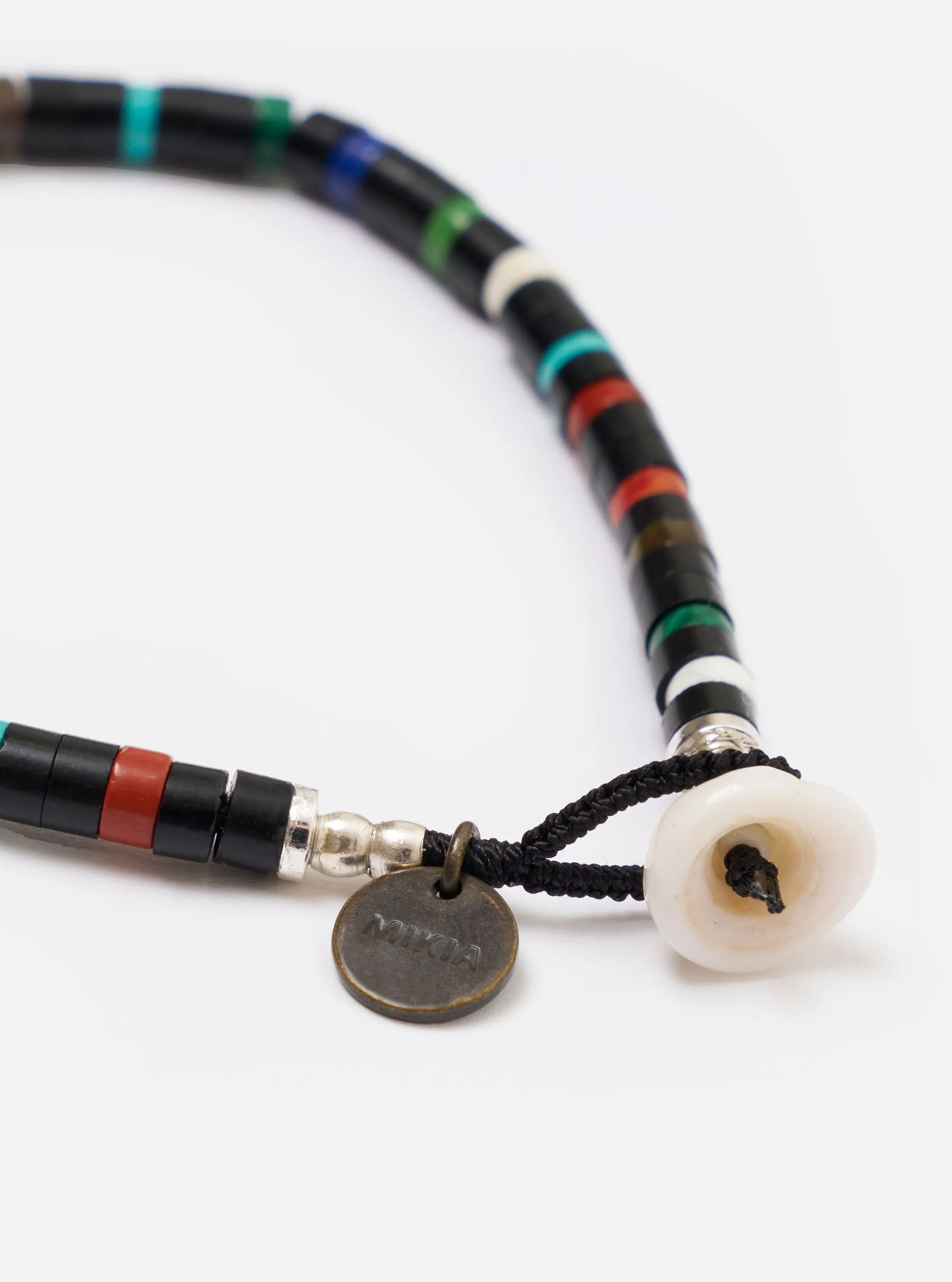 Mikia Jet Multi Heishi Beads Bracelet sold by Universal Works product image thumbnail 2