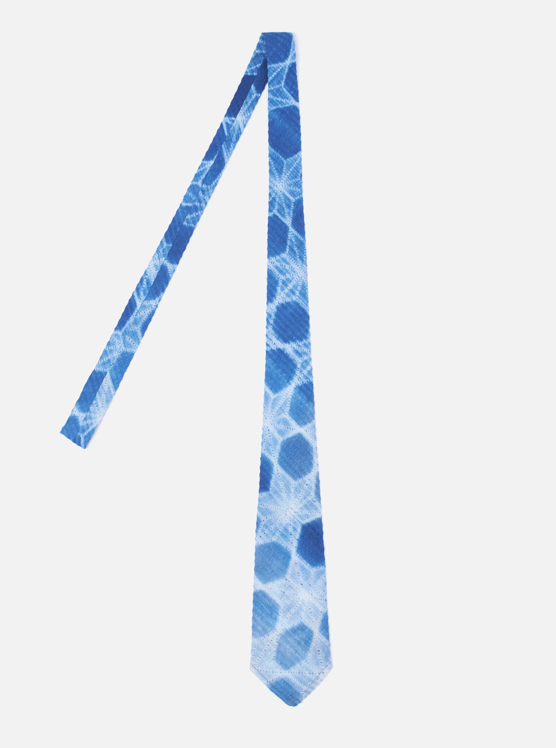 Indigo Needle Tie N Dye Tie sold by Universal Works