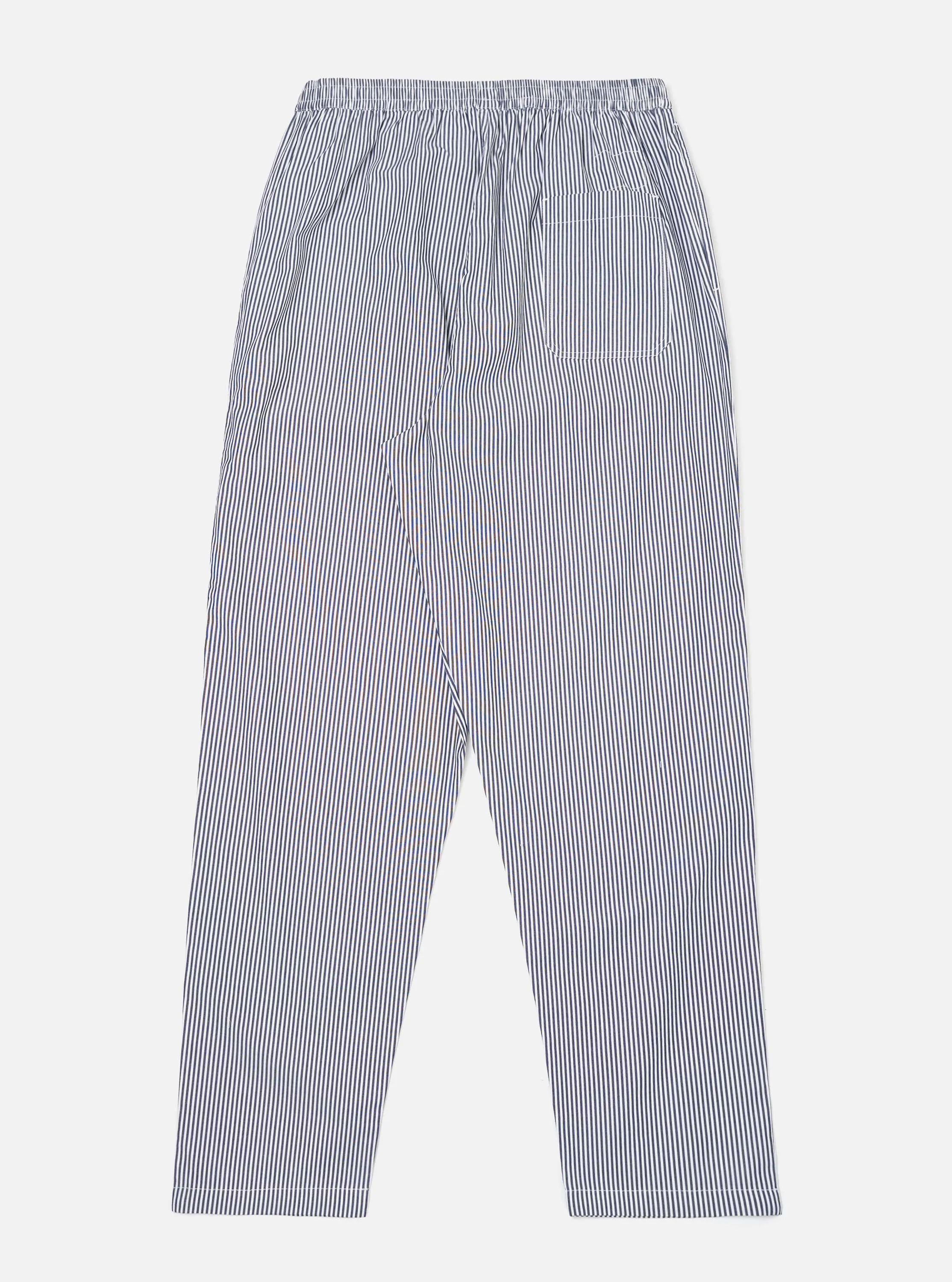 Navy Classic Nipon Stripe Pyjama Pant sold by Universal Works product image thumbnail 3