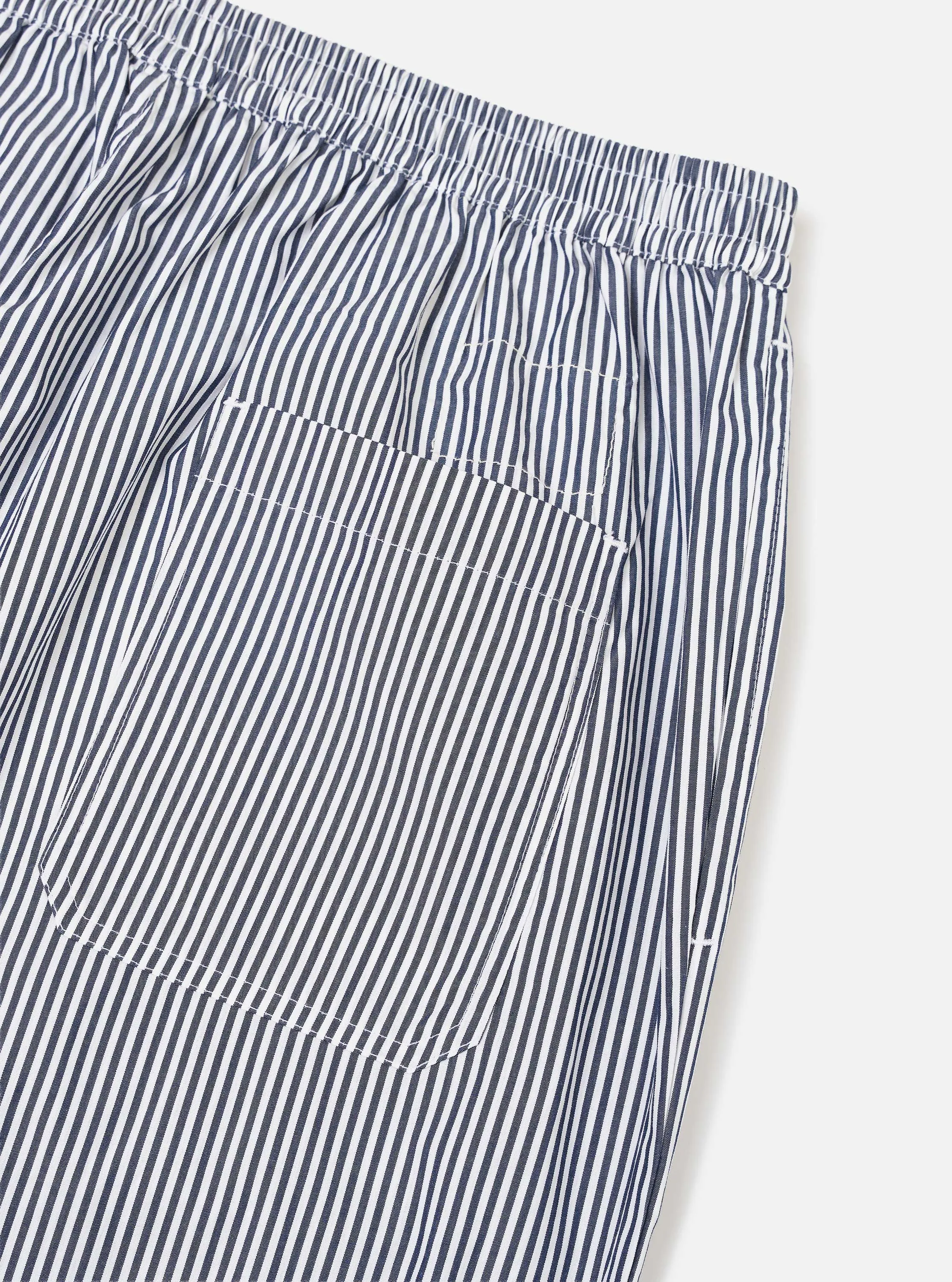 Navy Classic Nipon Stripe Pyjama Pant sold by Universal Works product image thumbnail 4