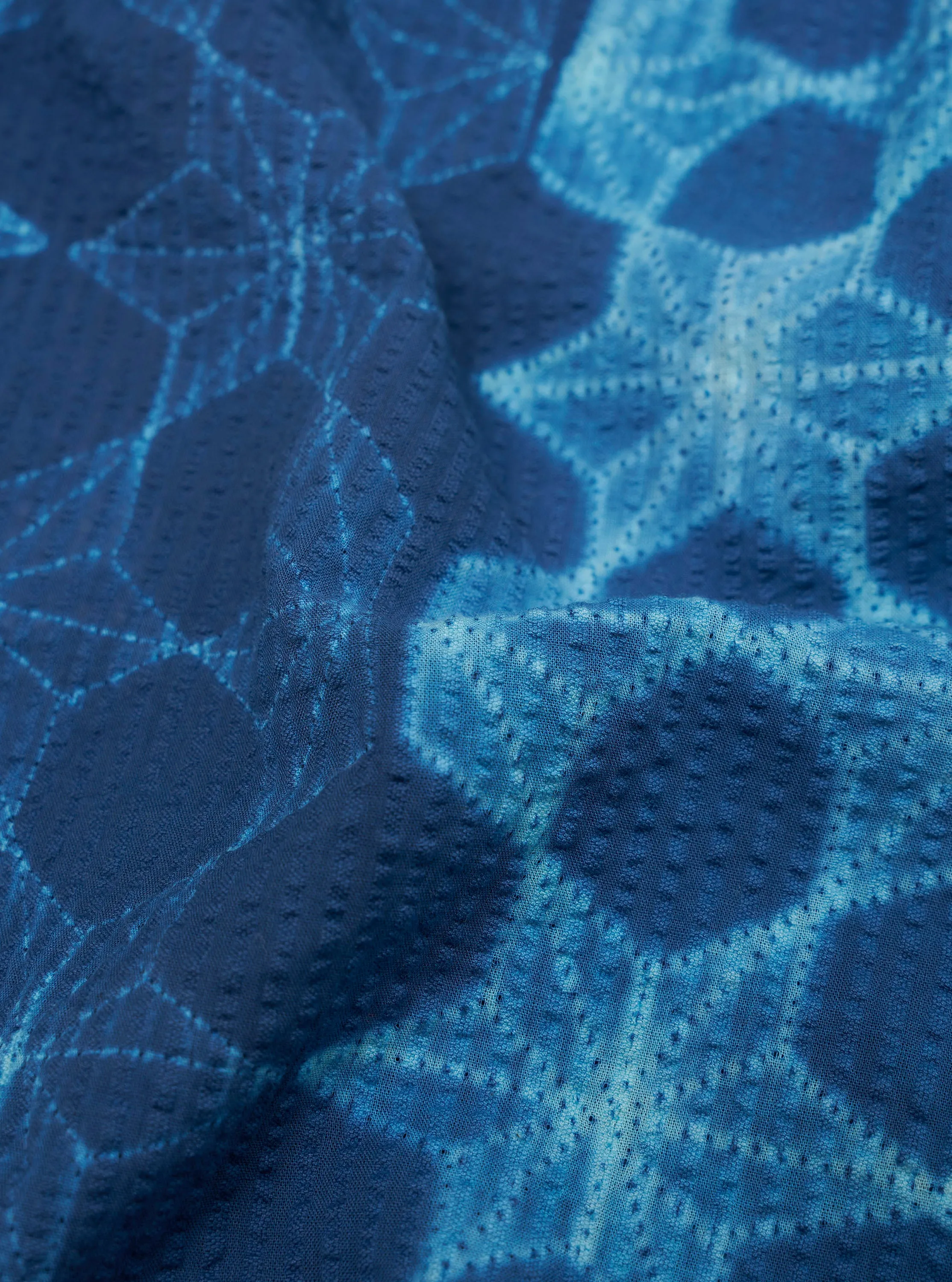 Indigo Needle Tie N Dye Boxer Short sold by Universal Works product image thumbnail 2