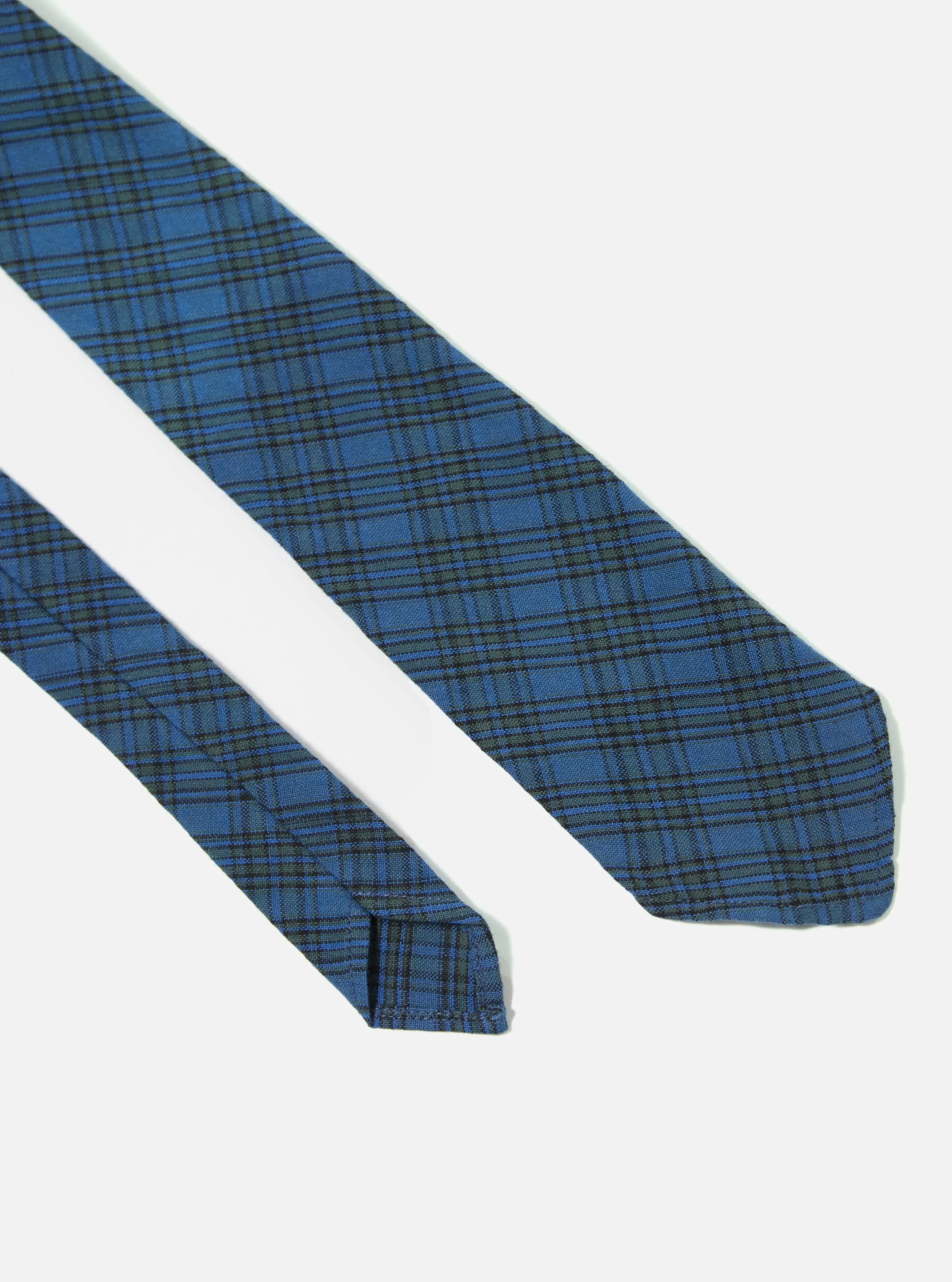 Navy Picnic Plaid Tie sold by Universal Works product image thumbnail 3