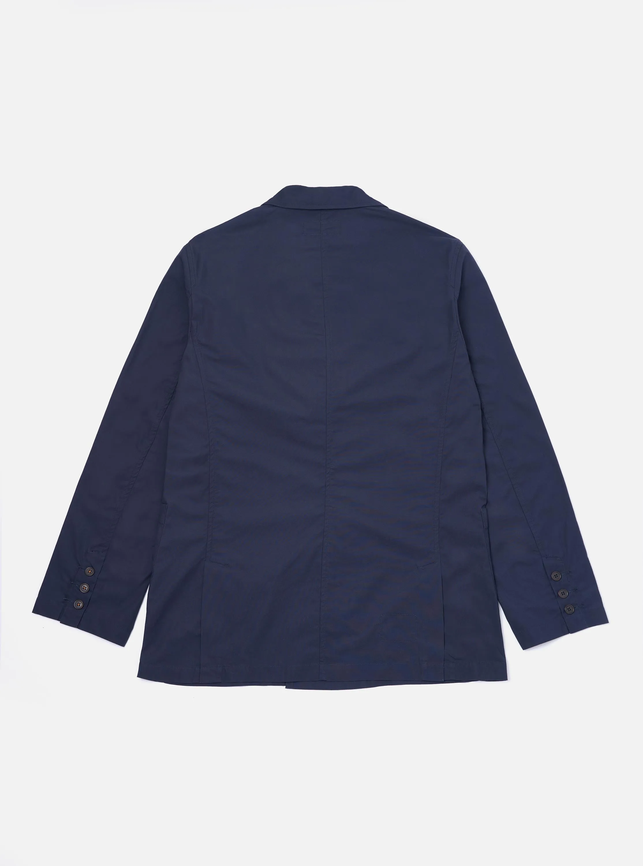 Navy Peached Poplin Manor Jacket sold by Universal Works product image thumbnail 3