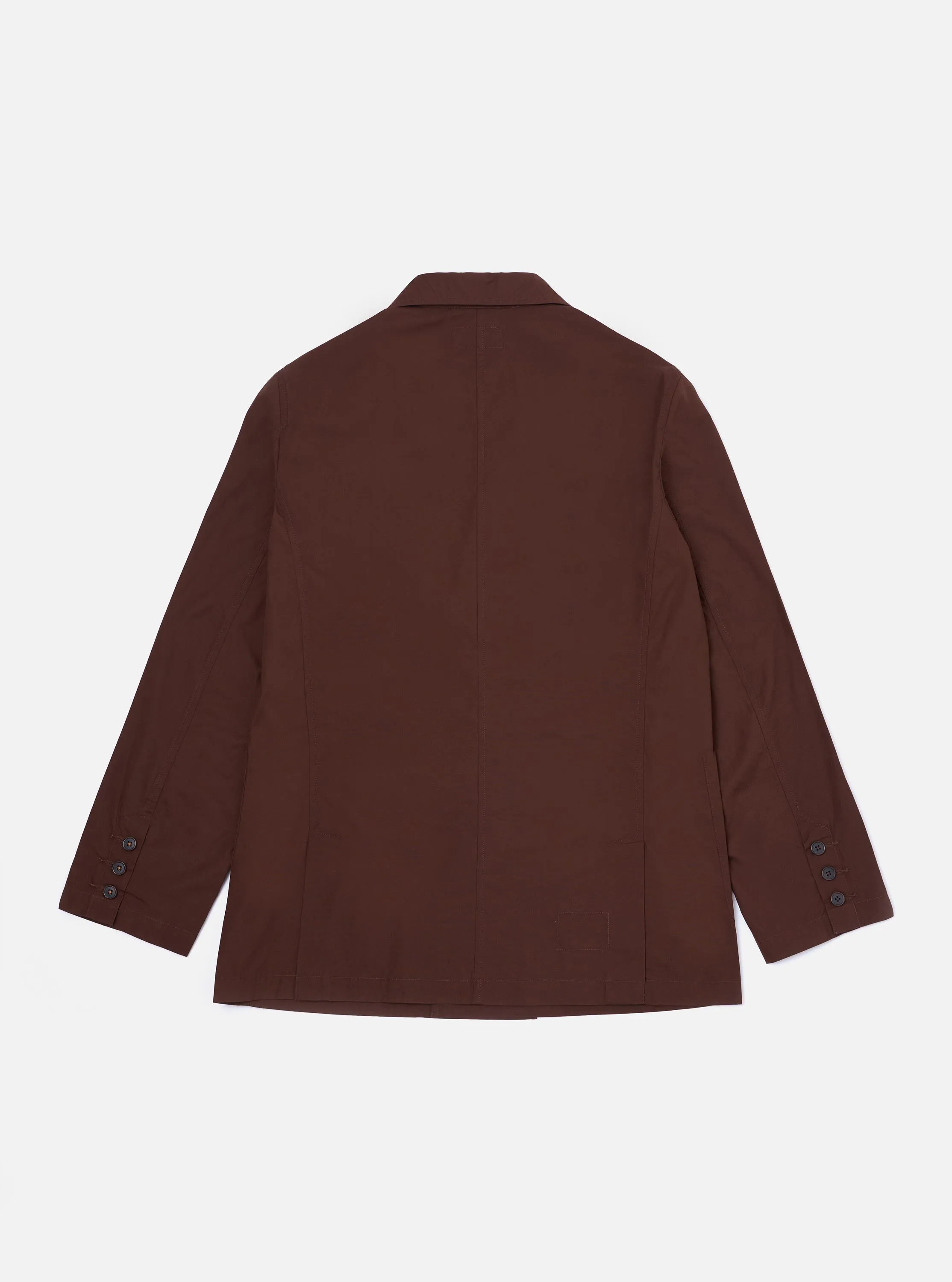 Brown Peached Poplin Manor Jacket sold by Universal Works product image thumbnail 3