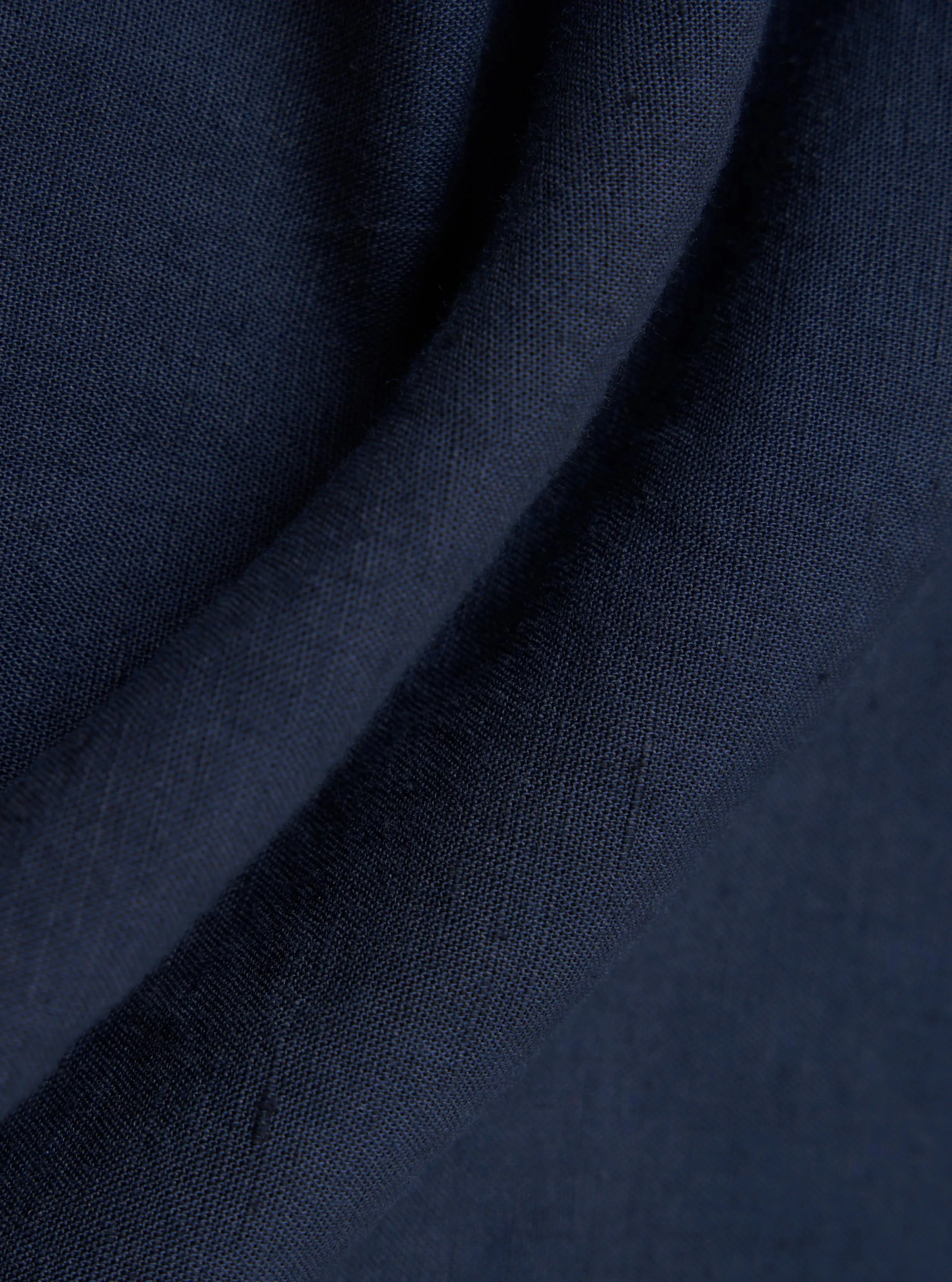 Navy Linen Cotton Shirting Bakers Overshirt sold by Universal Works product image thumbnail 2