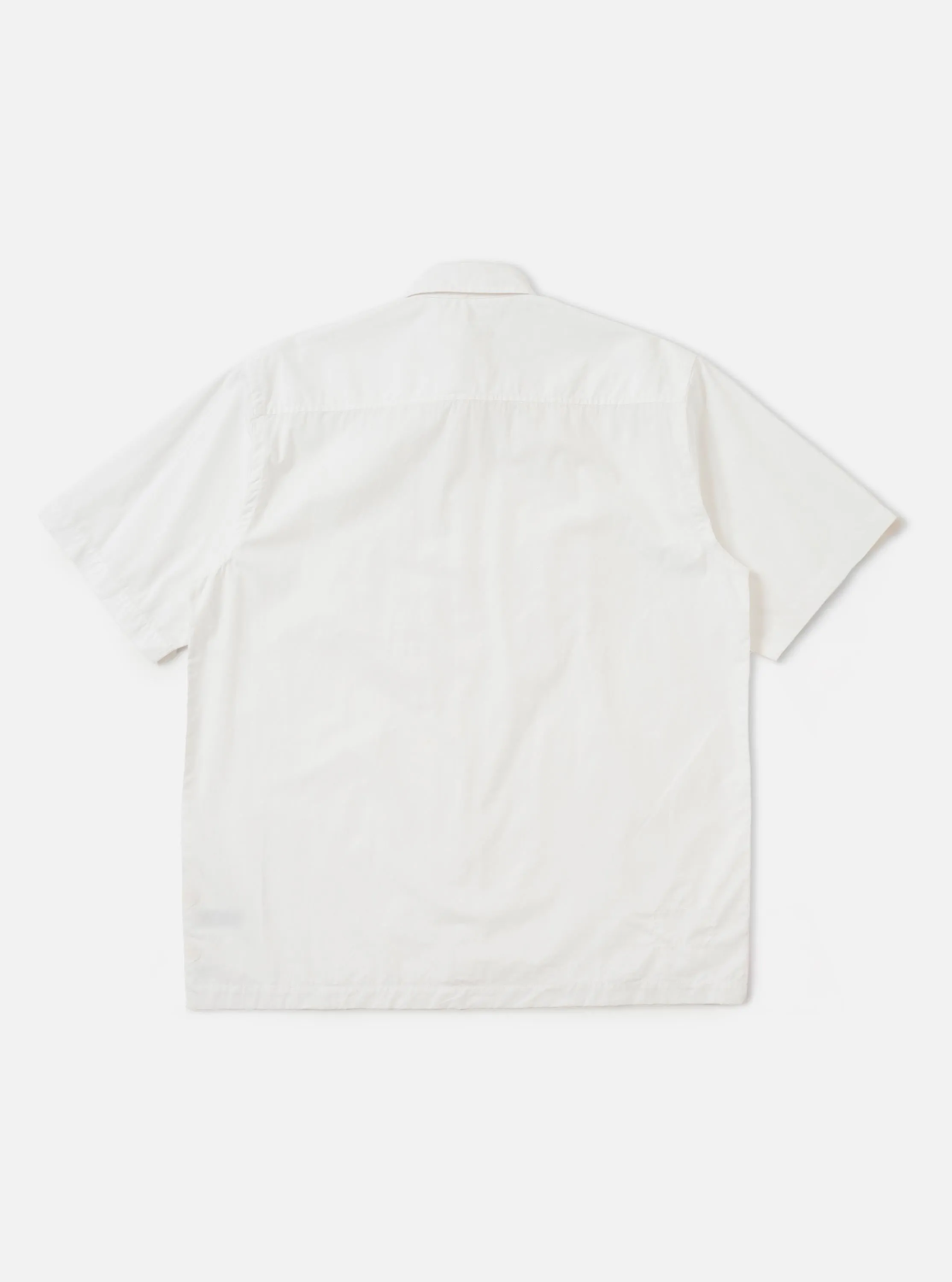 White Poplin Frill Shirt sold by Universal Works product image thumbnail 5