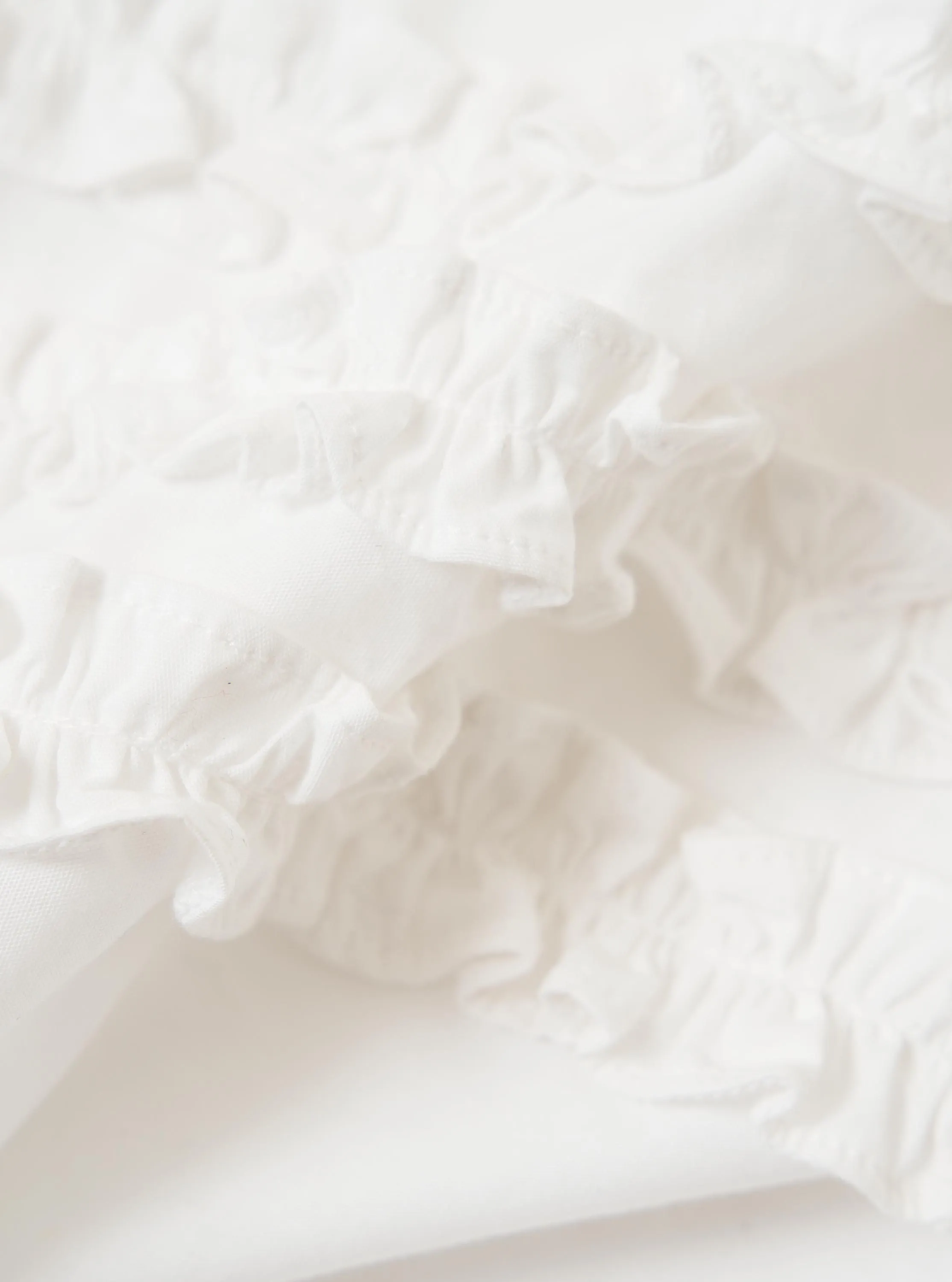 White Poplin Frill Shirt sold by Universal Works product image thumbnail 4