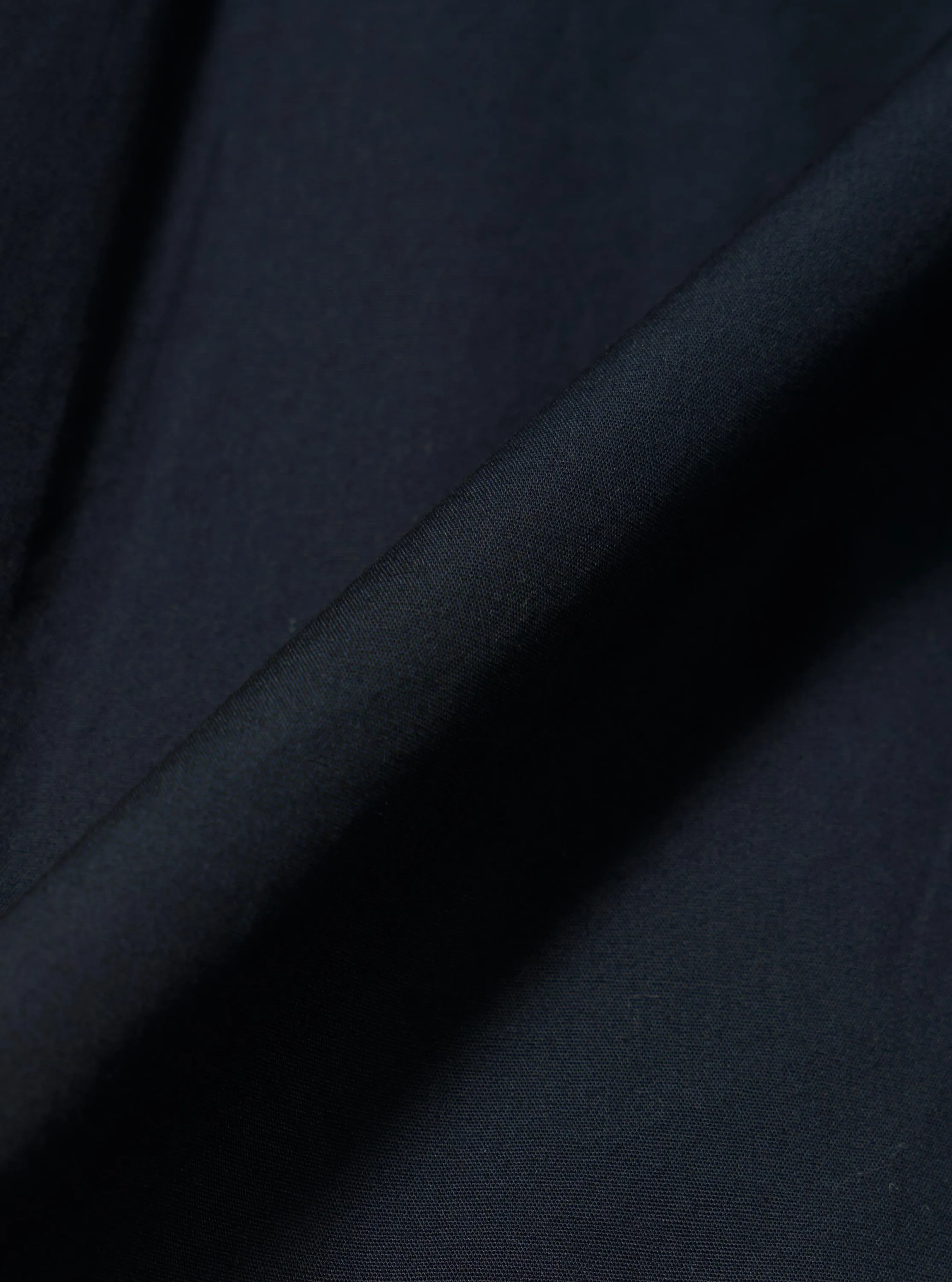 Navy Broadcloth Ewan Shirt sold by Universal Works product image thumbnail 4