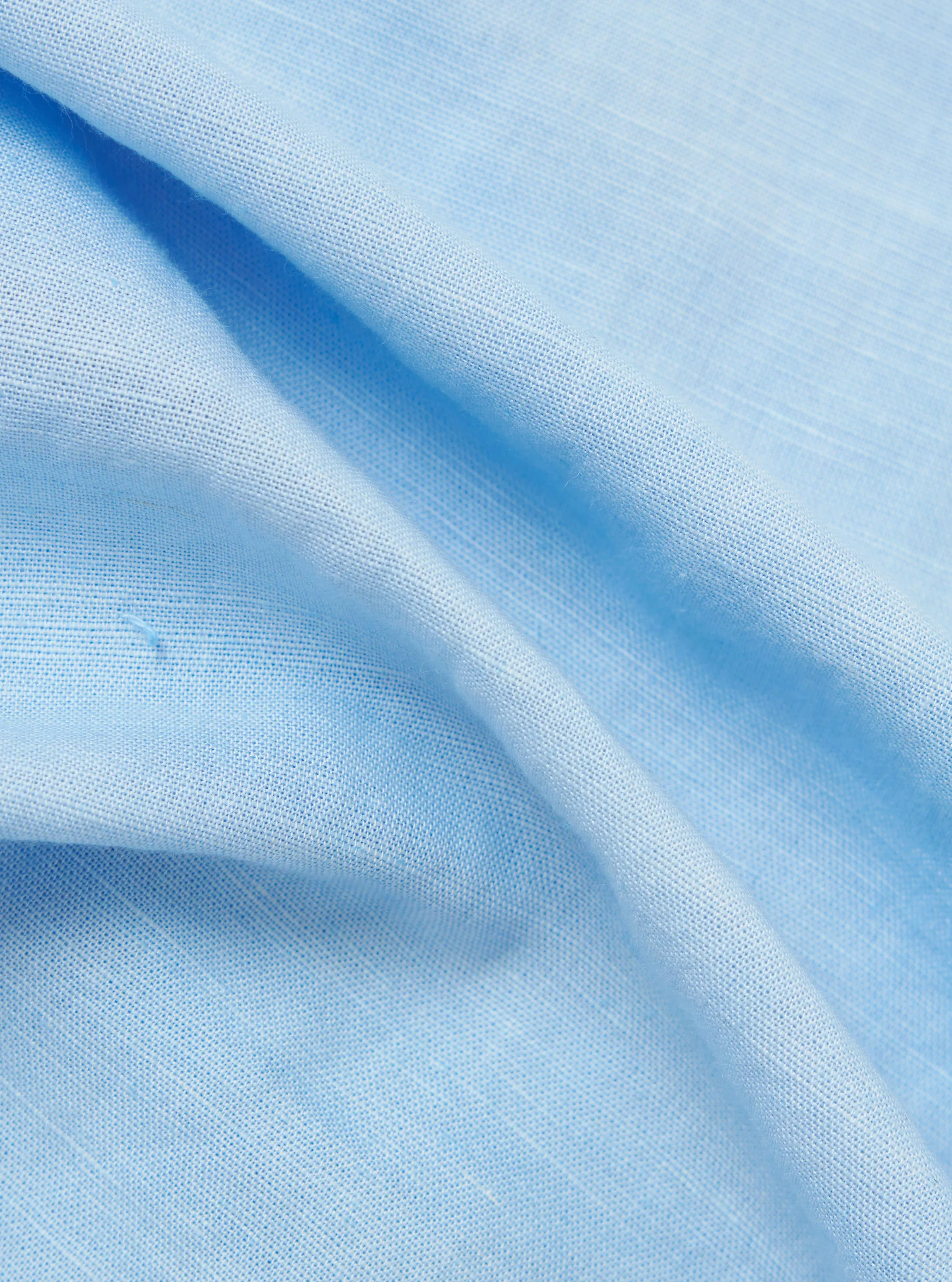 Pale Blue Linen Cotton Shirting Parachute Shirt sold by Universal Works product image thumbnail 2
