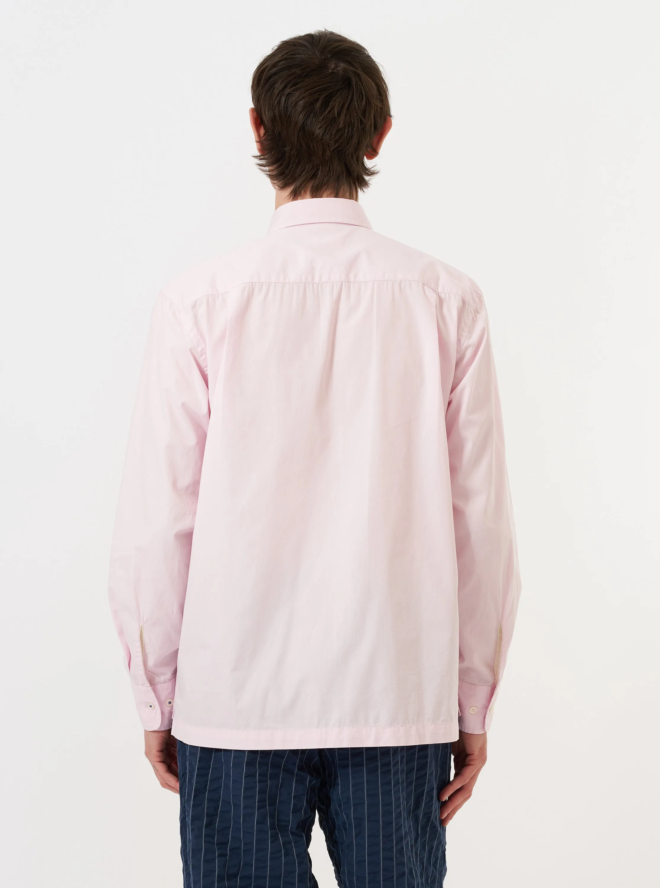 Pale Pink Broadcloth Lucky Shirt sold by Universal Works product image thumbnail 3
