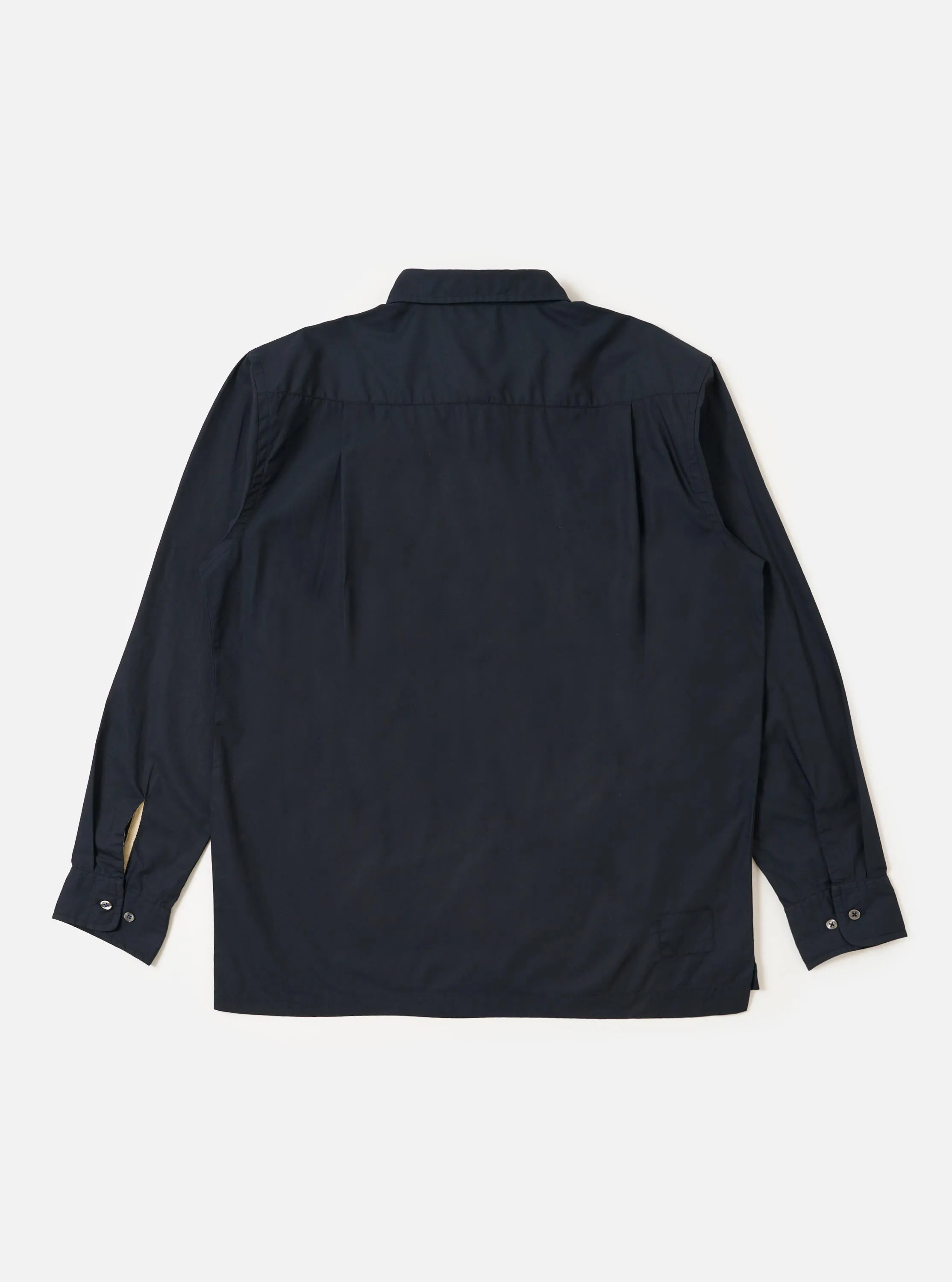 Navy Broadcloth Lucky Shirt sold by Universal Works product image thumbnail 5