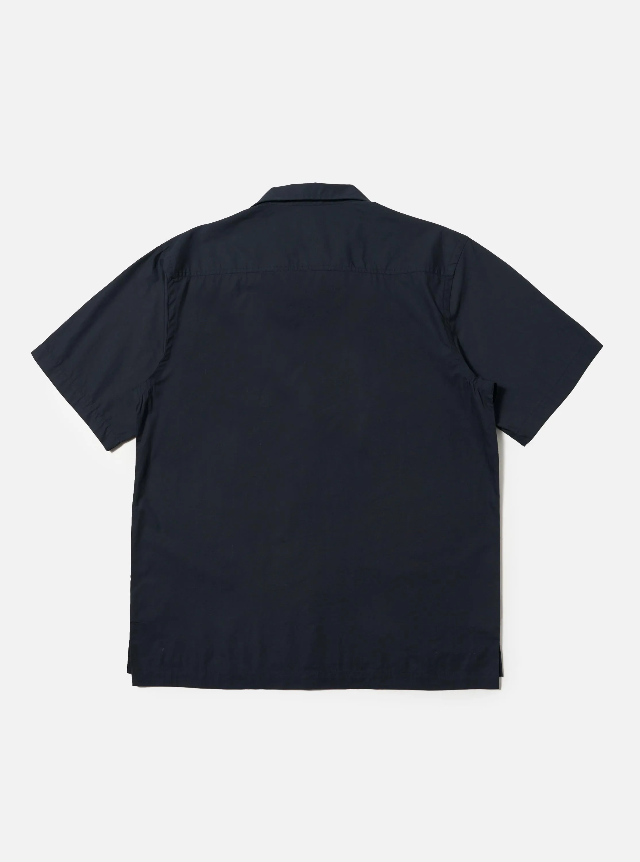 Navy Broadcloth Camp Shirt sold by Universal Works product image thumbnail 5