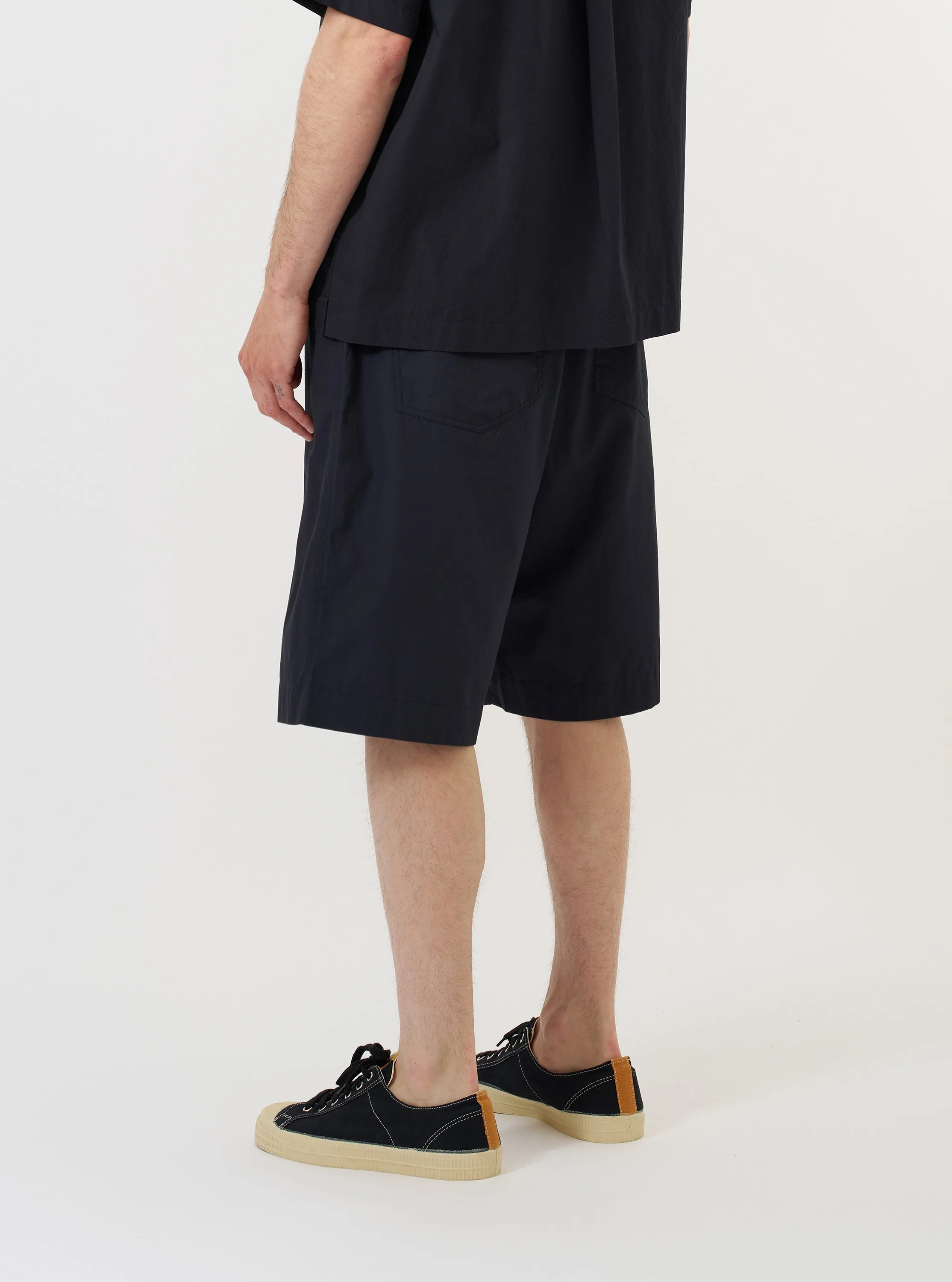 Navy Broadcloth Vacation Short sold by Universal Works product image thumbnail 3