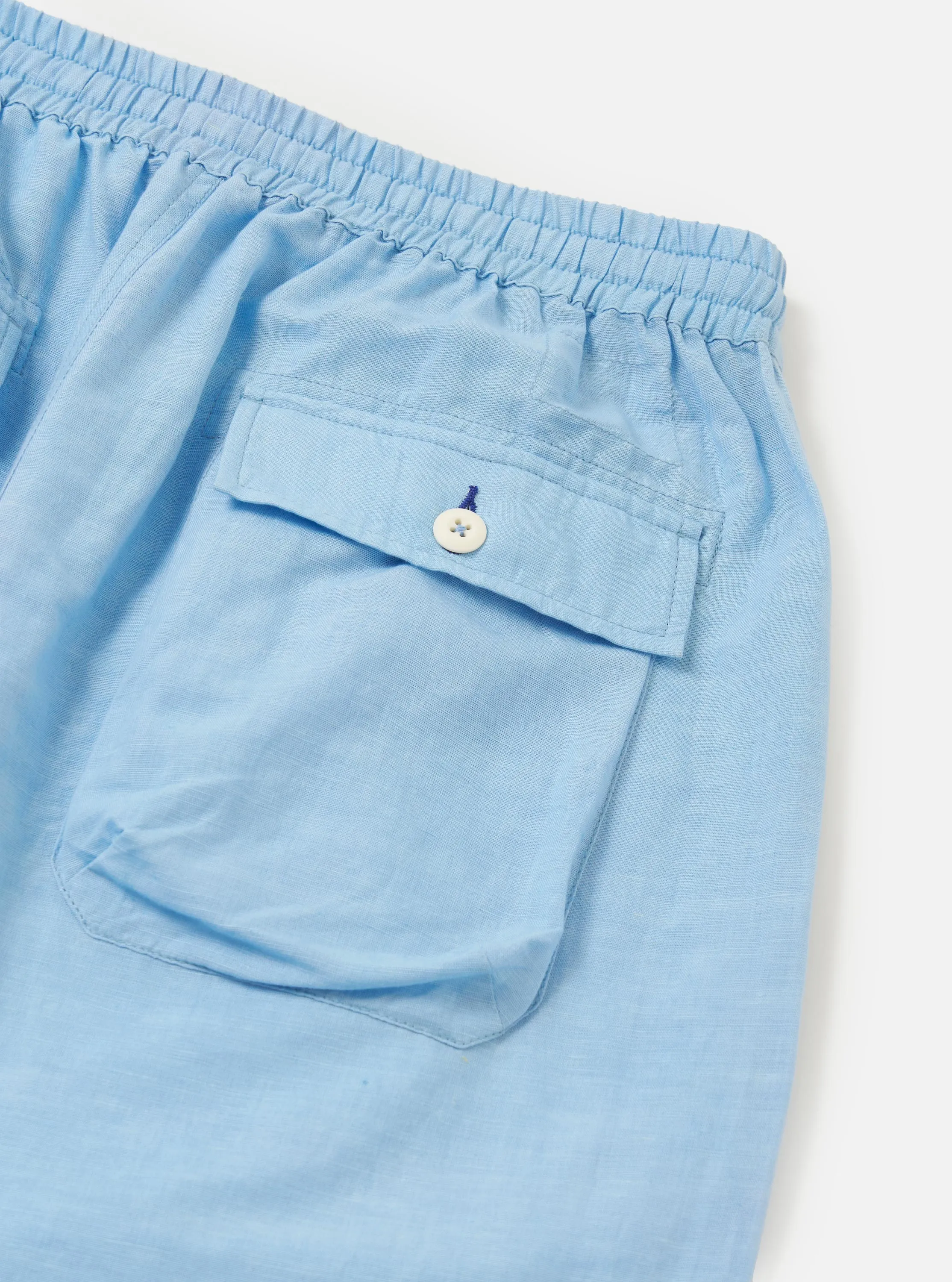 Pale Blue Linen Cotton Shirting Parachute Pant sold by Universal Works product image thumbnail 5