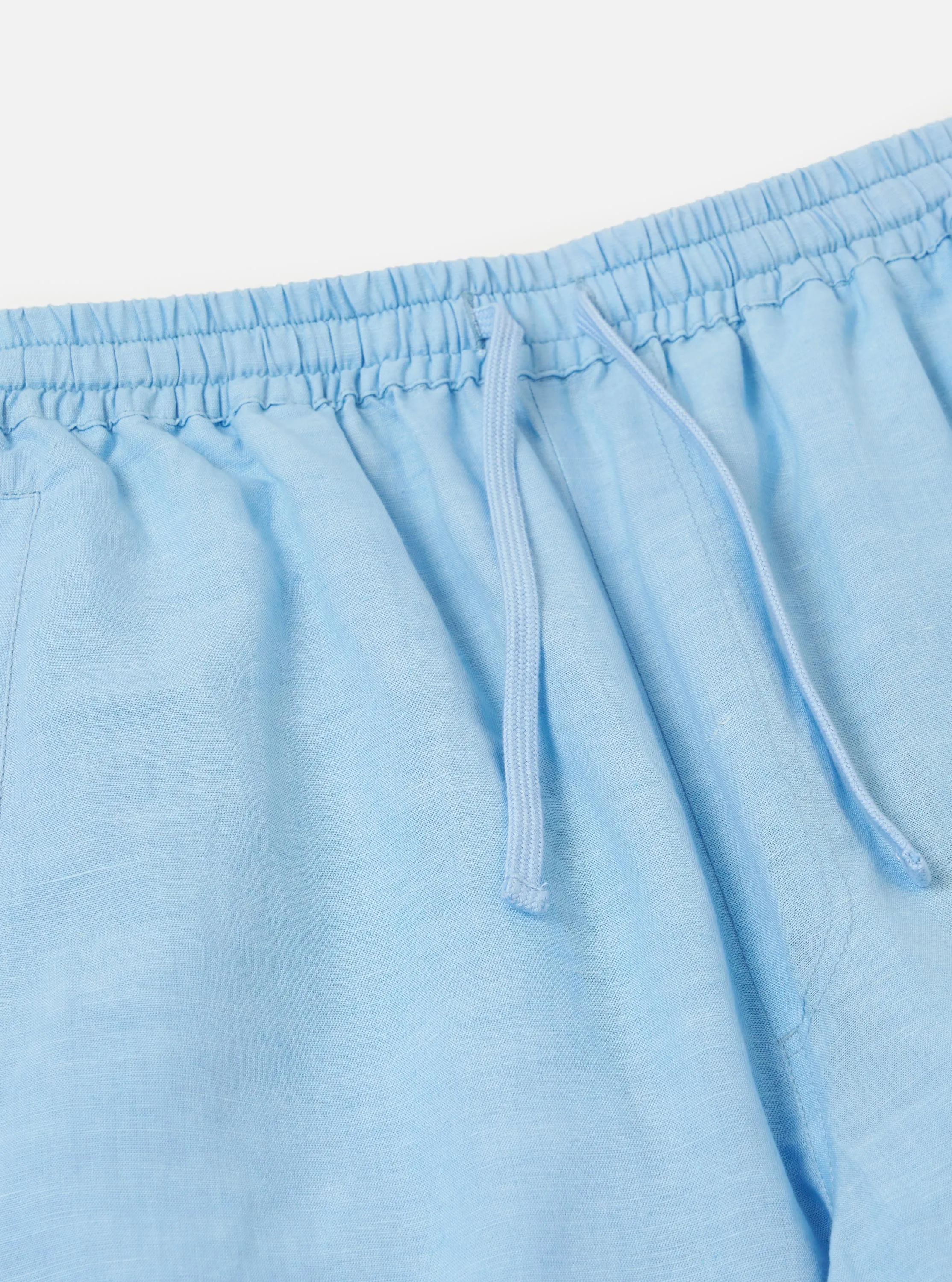 Pale Blue Linen Cotton Shirting Parachute Pant sold by Universal Works product image thumbnail 4