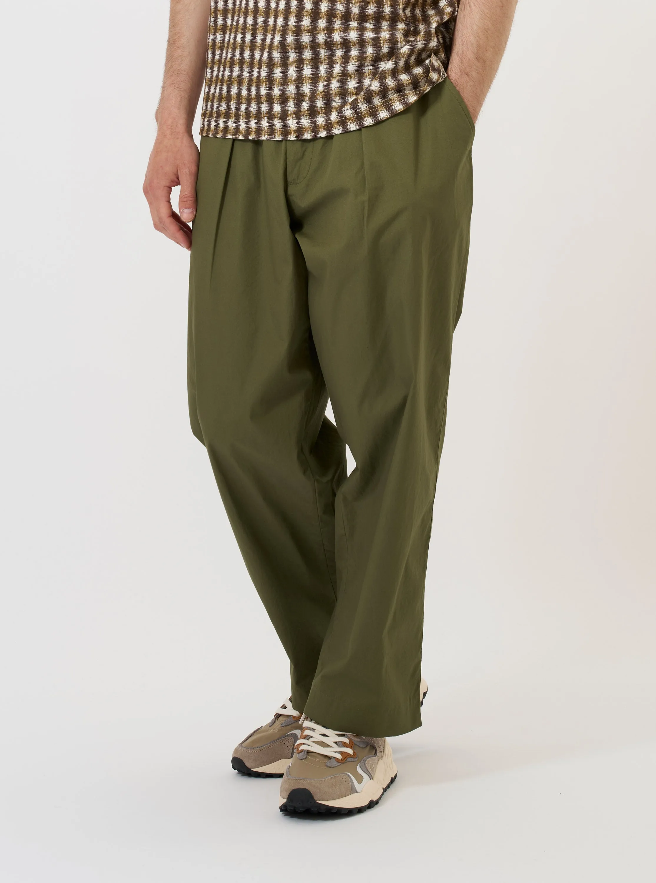 Olive Broadcloth Oxford Pant sold by Universal Works product image thumbnail 2