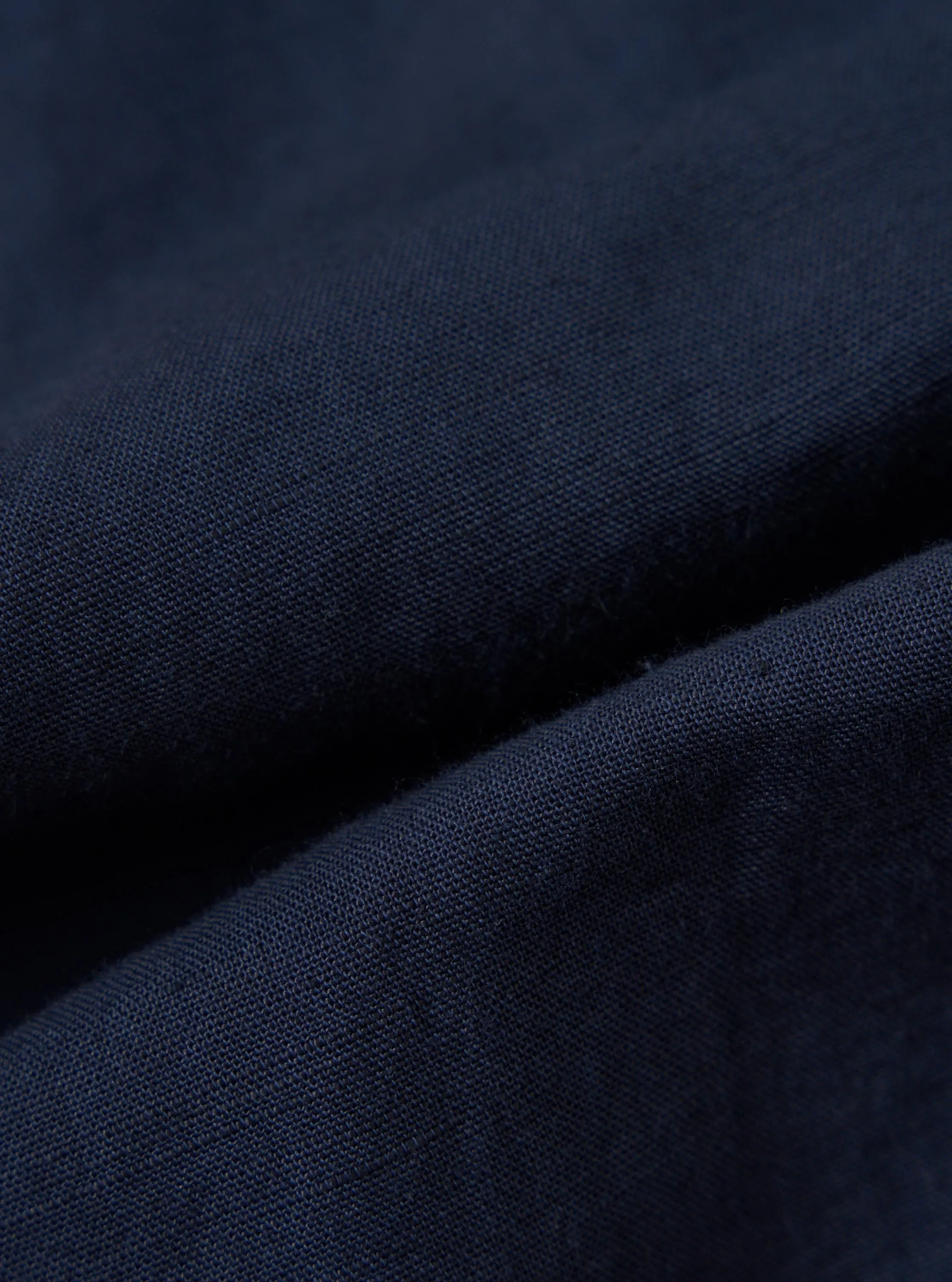 Navy Linen Cotton Shirting Dizzy Jacket sold by Universal Works product image thumbnail 2