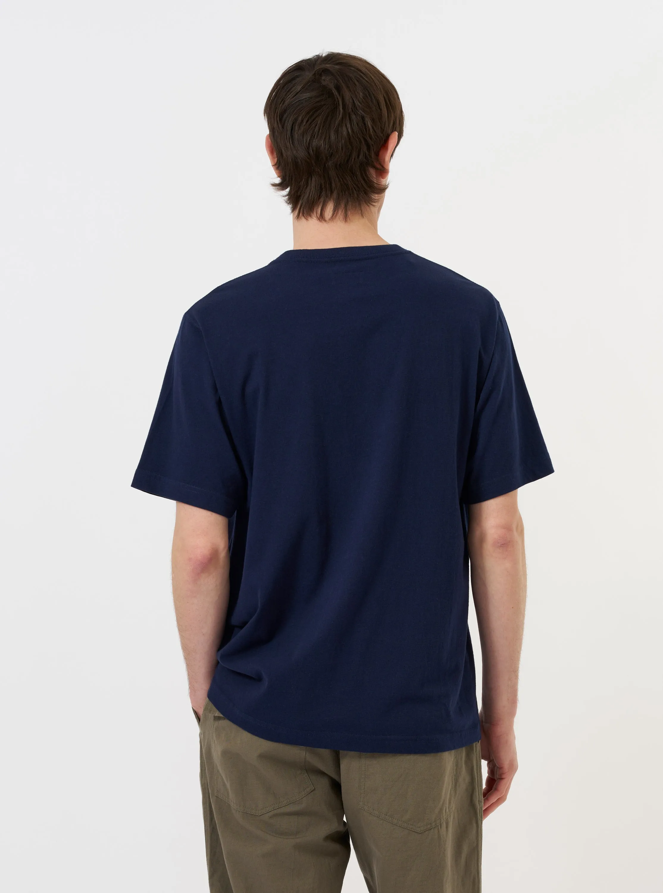 Navy Single Jersey Multi UW Print Multi UW Print Tee sold by Universal Works product image thumbnail 3