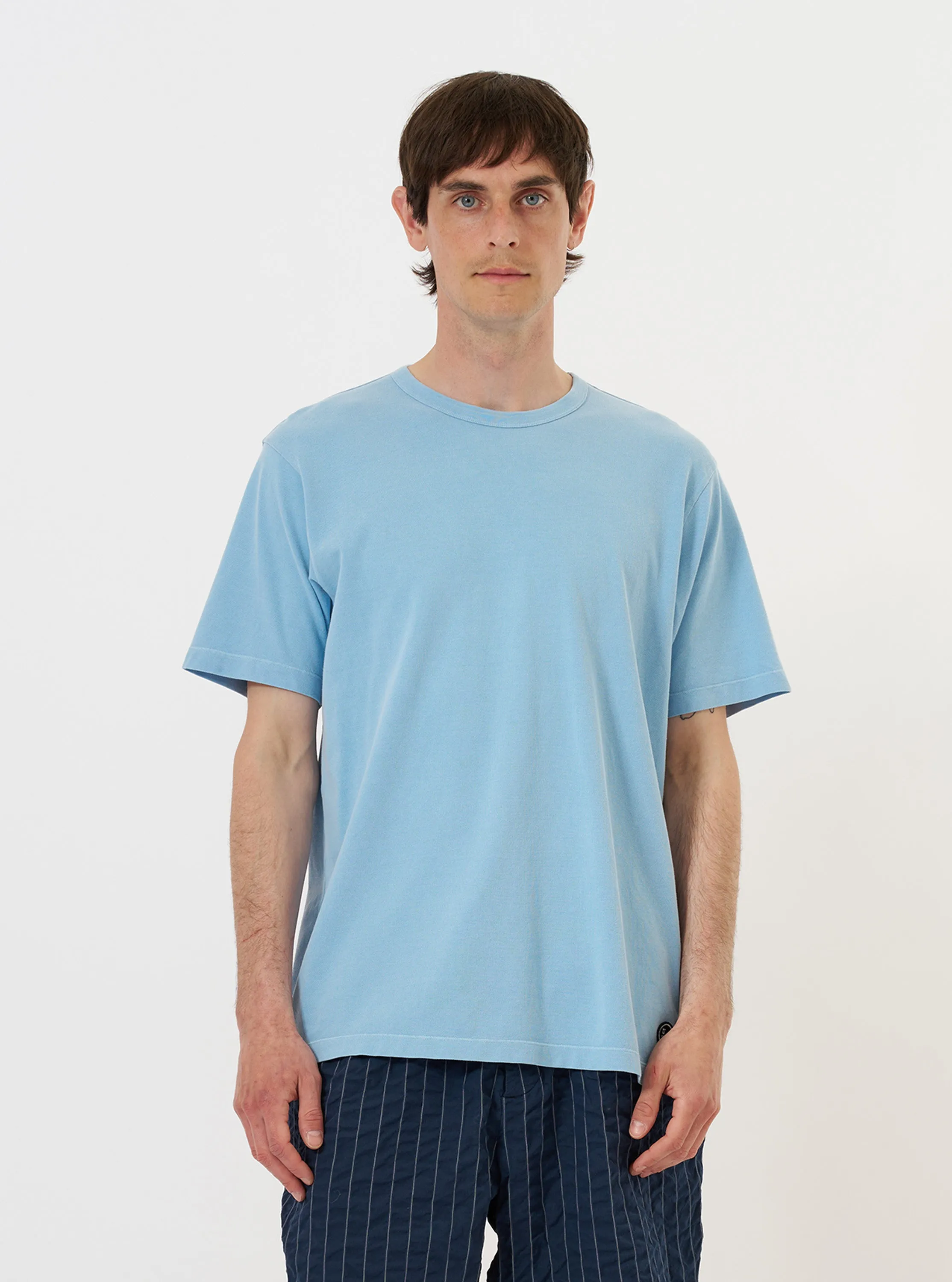 Pale Blue Piquet Core Tee sold by Universal Works product image thumbnail 2