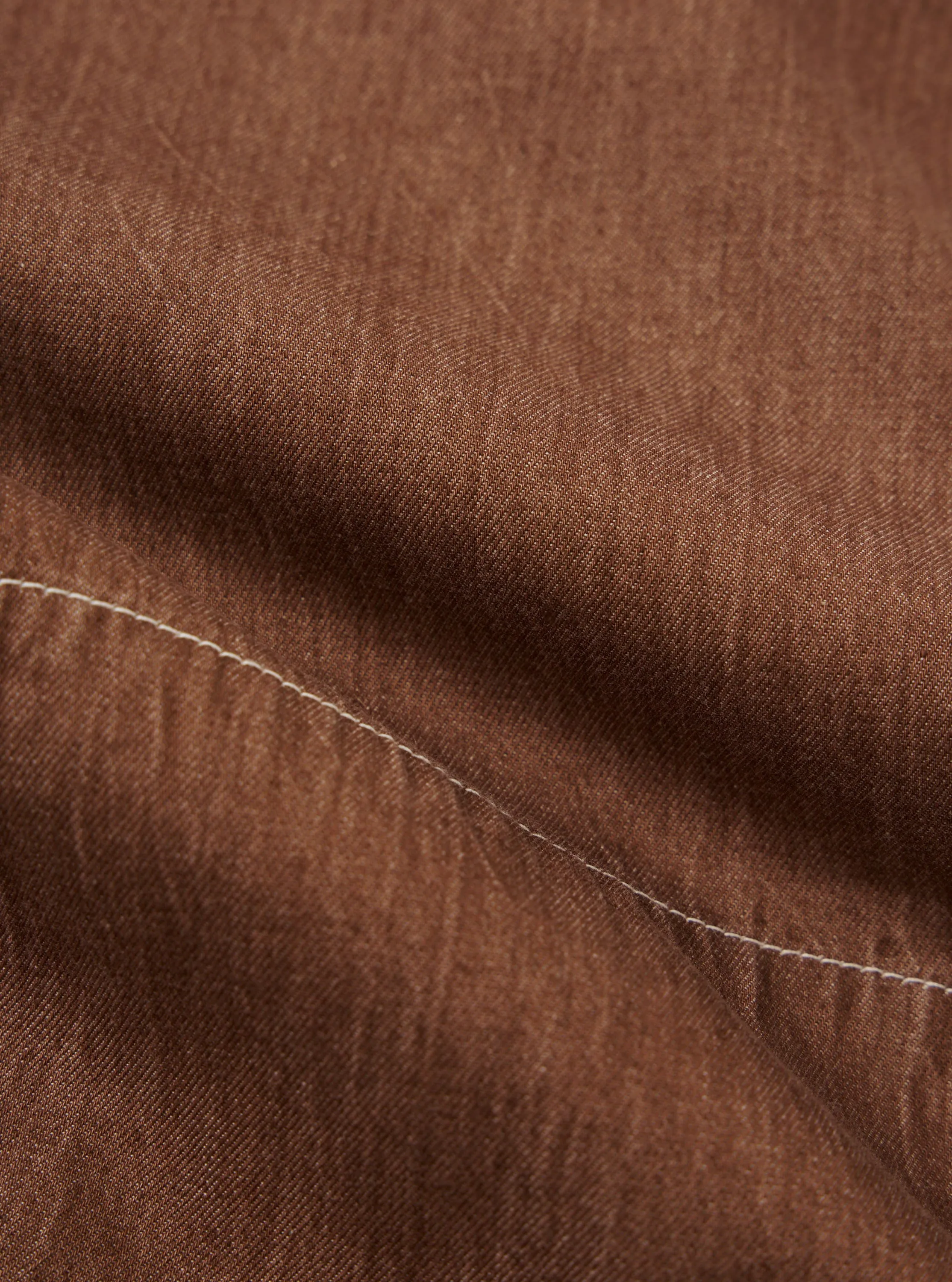 Brown Meco Denim Marine Gilet sold by Universal Works product image thumbnail 2