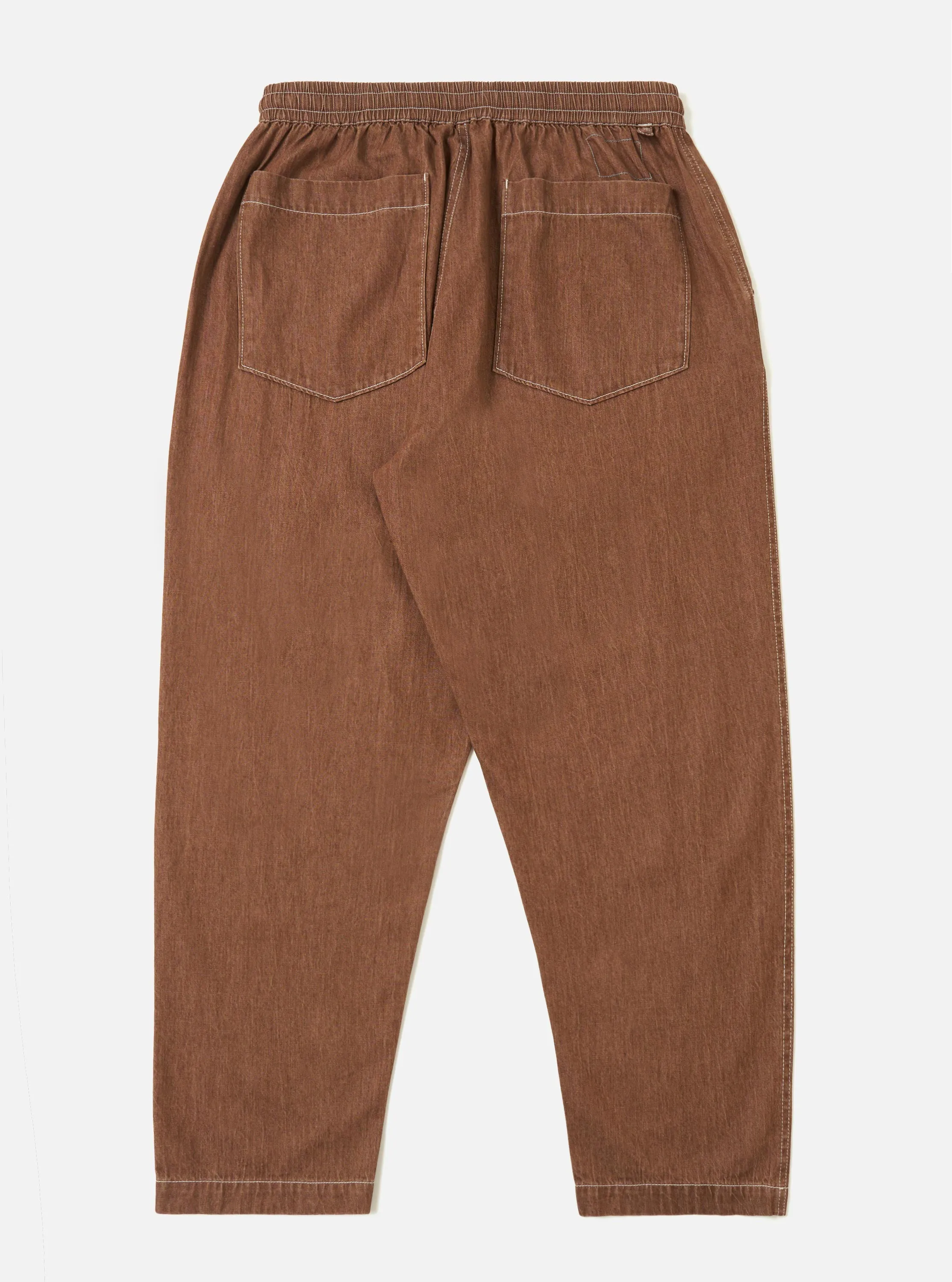 Brown Meco Denim Hi Water Trouser sold by Universal Works product image thumbnail 5