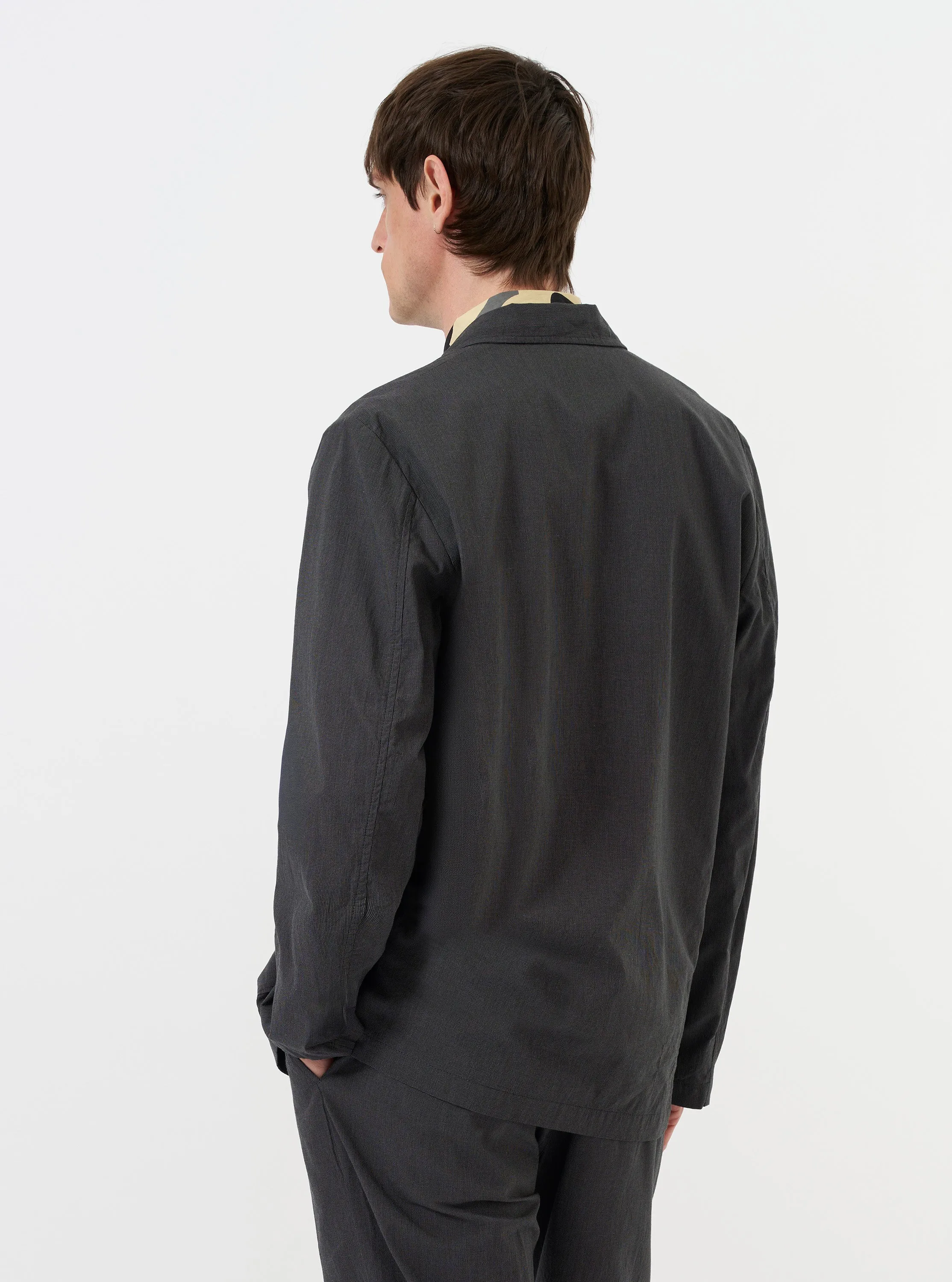 Charcoal Seattle Cotton Two Button Jacket sold by Universal Works product image thumbnail 3